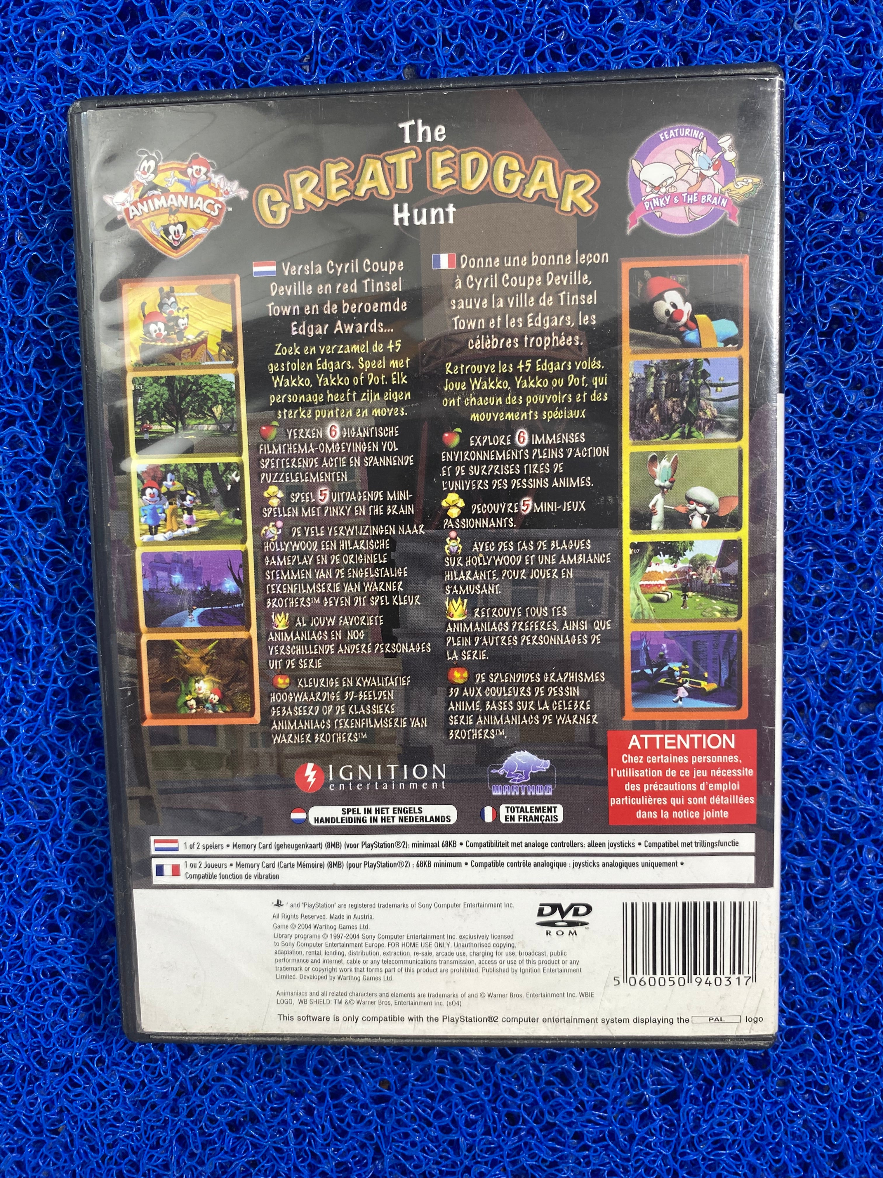 PS2# Animaniacs (E)