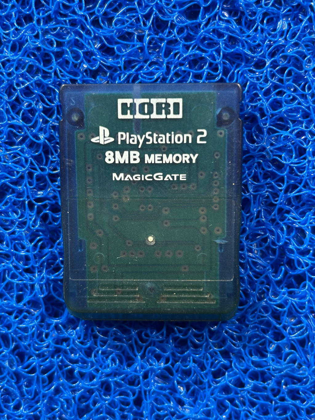 ACESSÓRIOS Memory card de ps2 azul translúcido