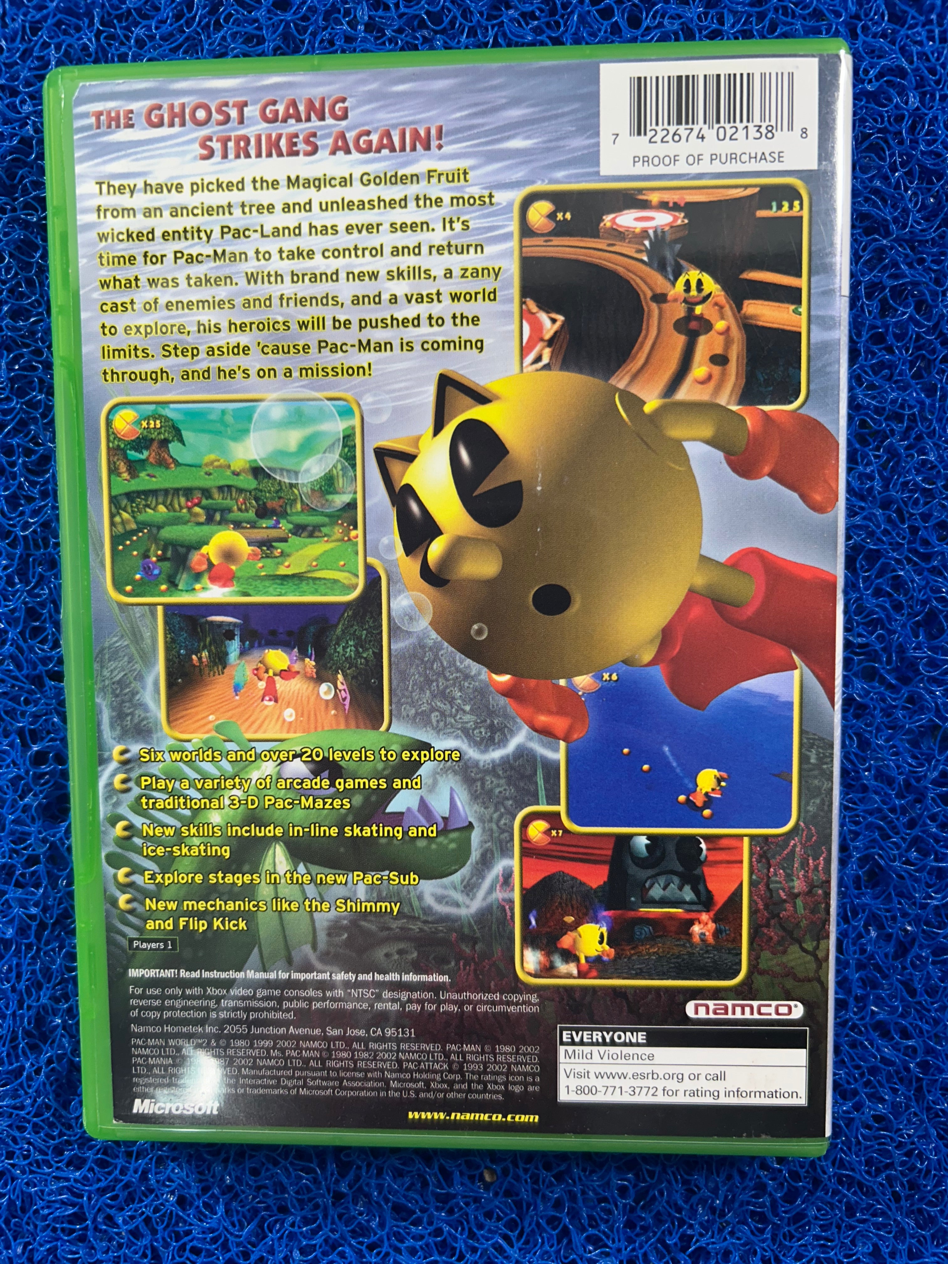 XBOX Pac man world 2 (A)