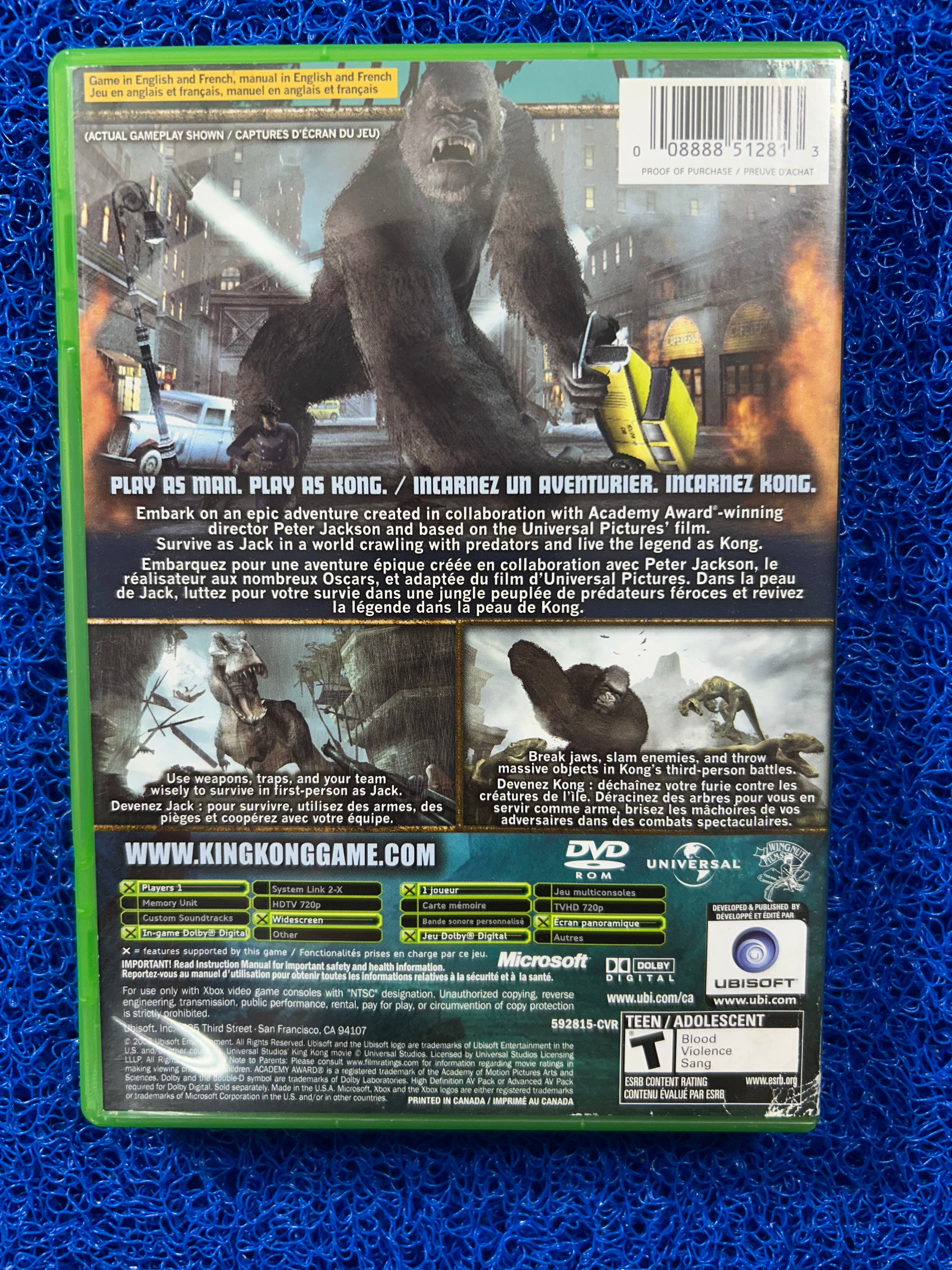 XBOX King kong (A)