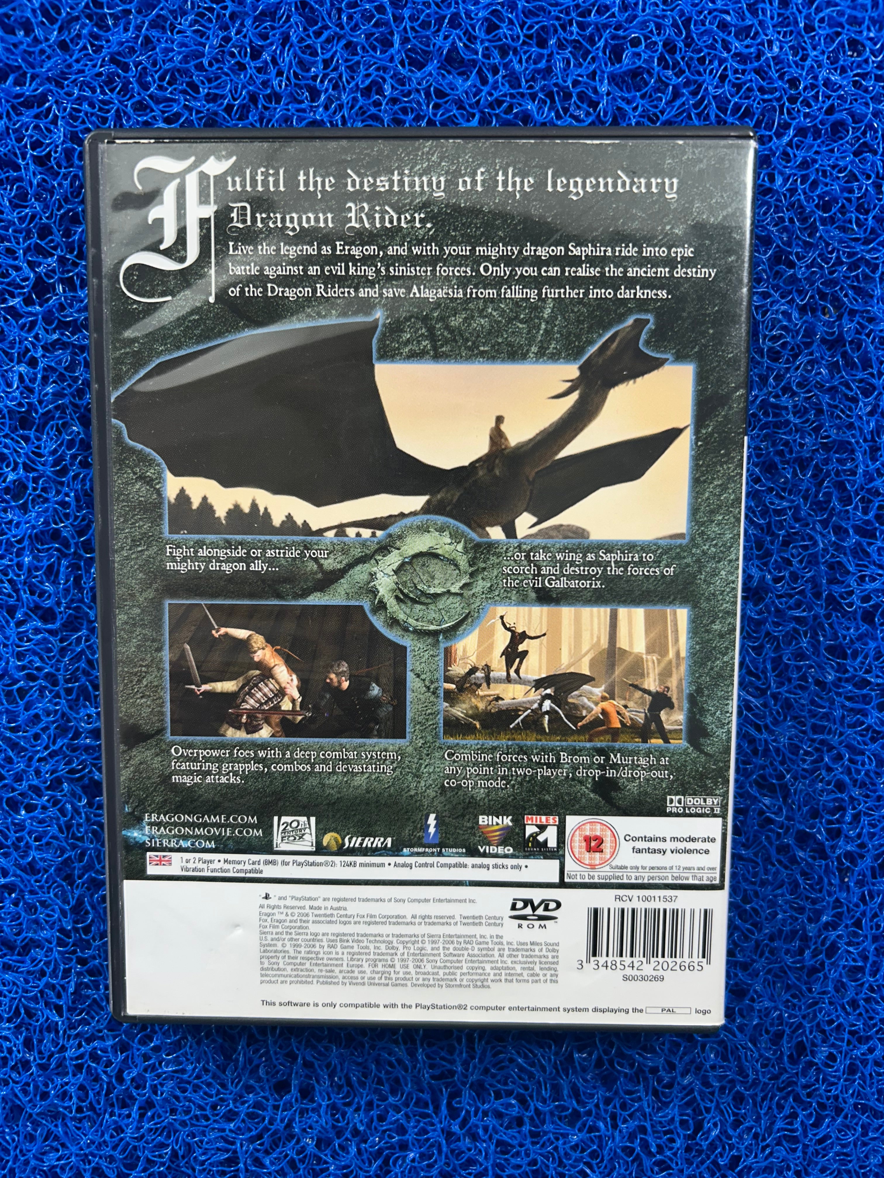 PS2 Eragon (E)