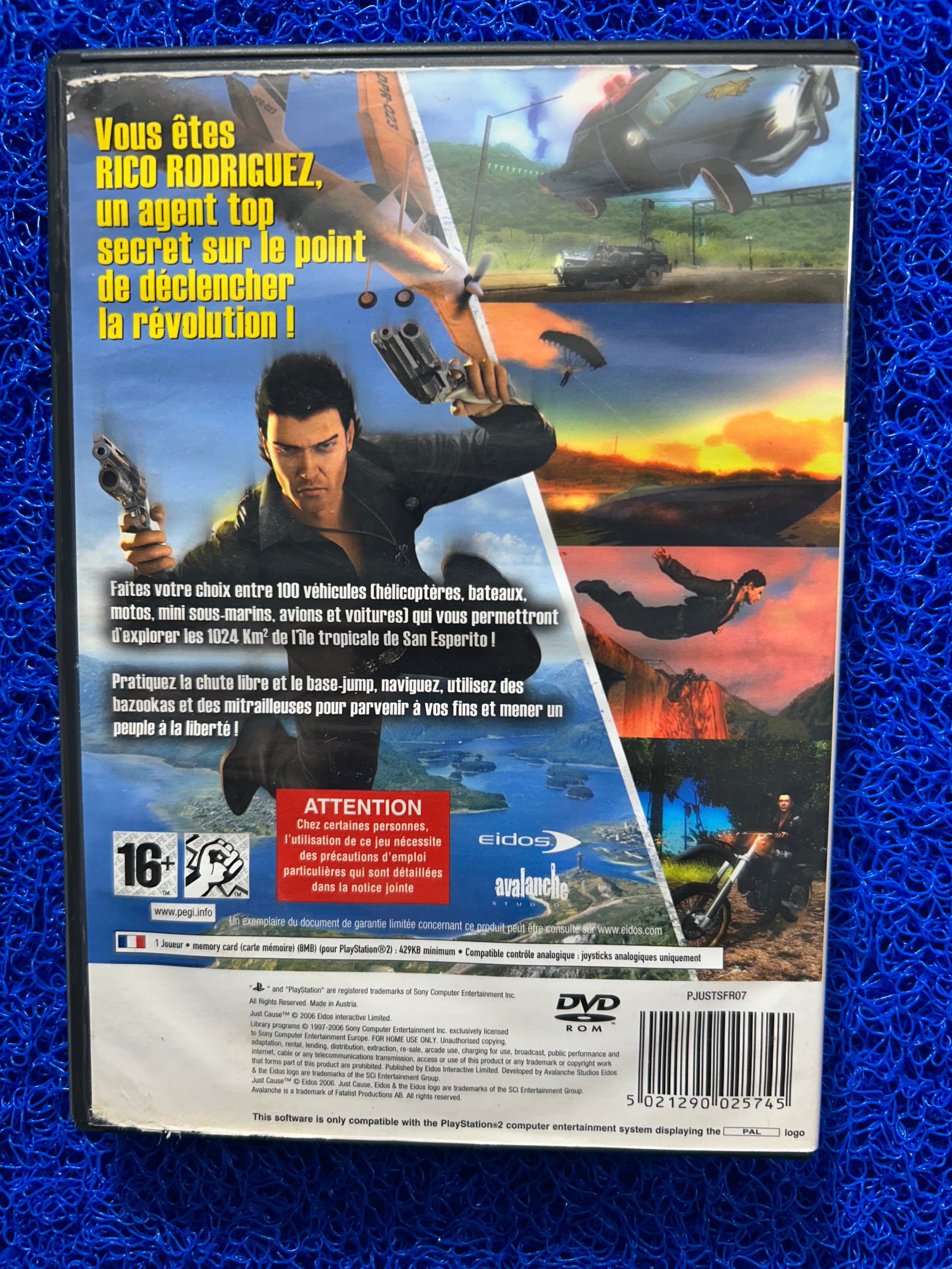 PS2 Just cause (E)
