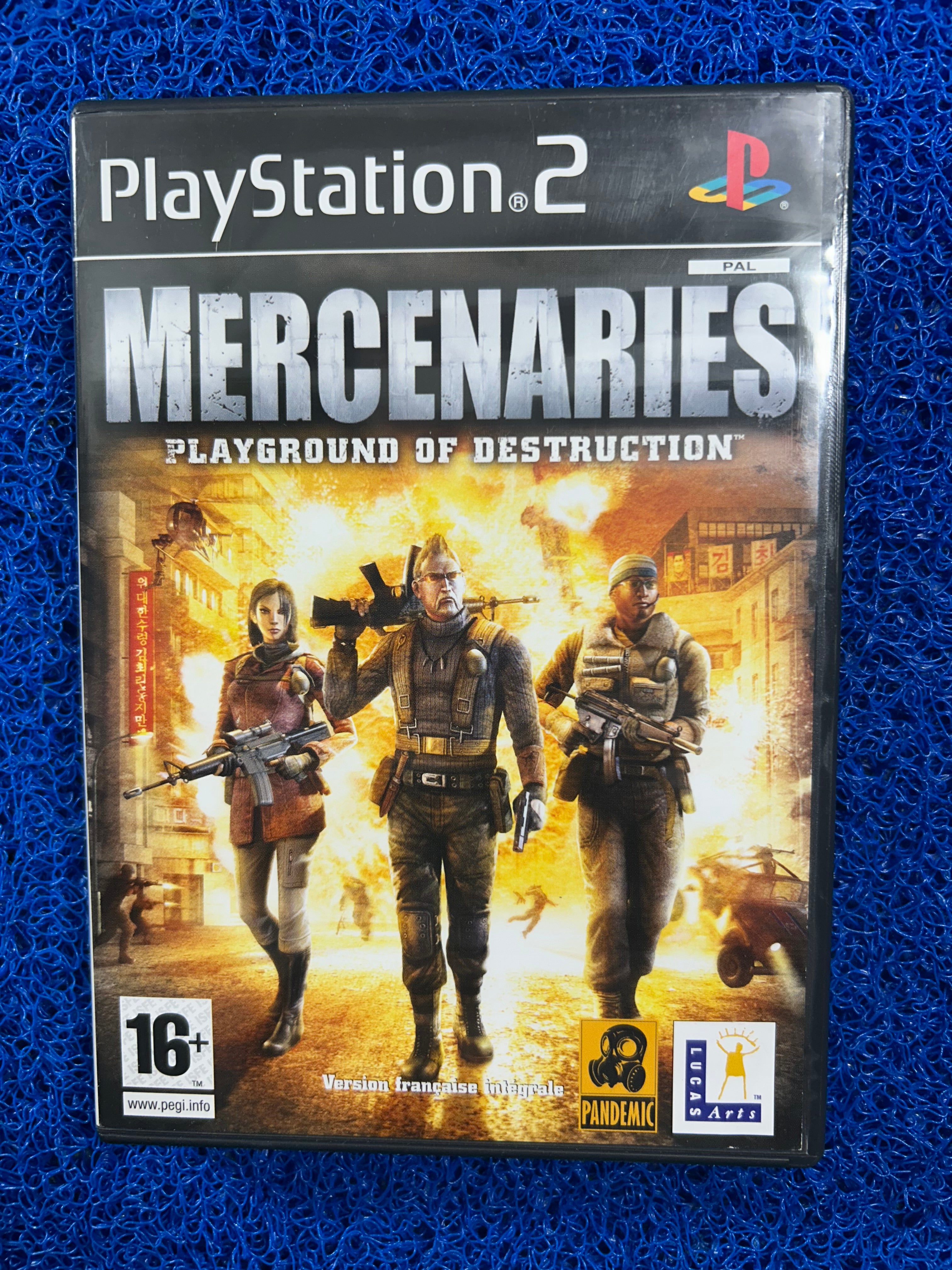 PS2# Mercenaries (E)