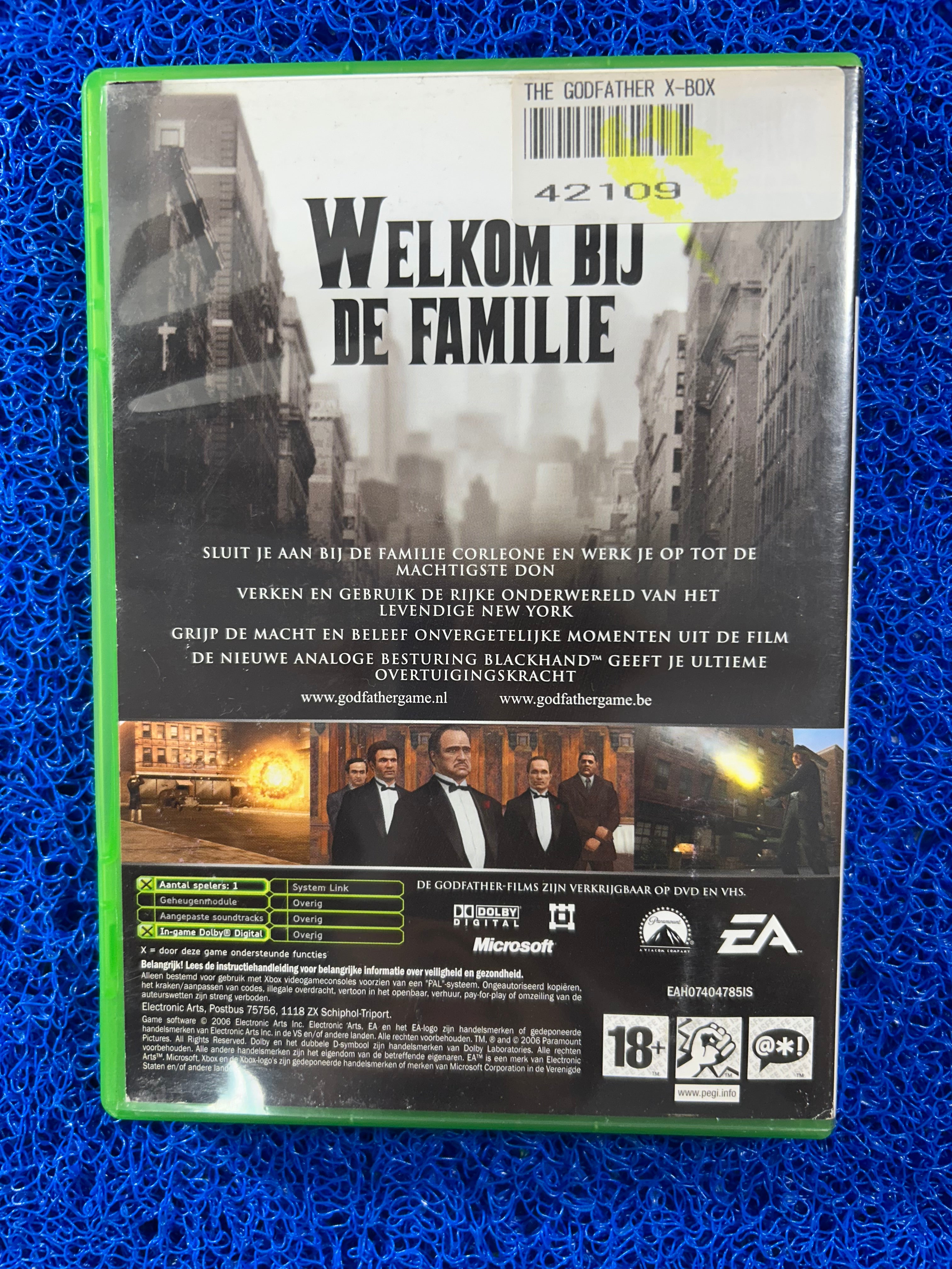 XBOX The godfather (E)