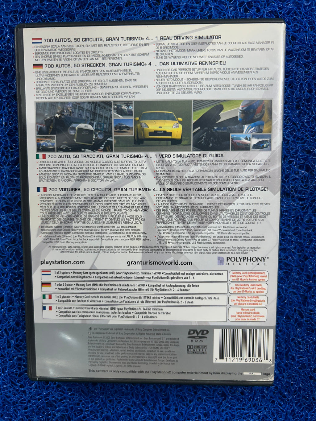 PS2# Gran turismo 4 (E)