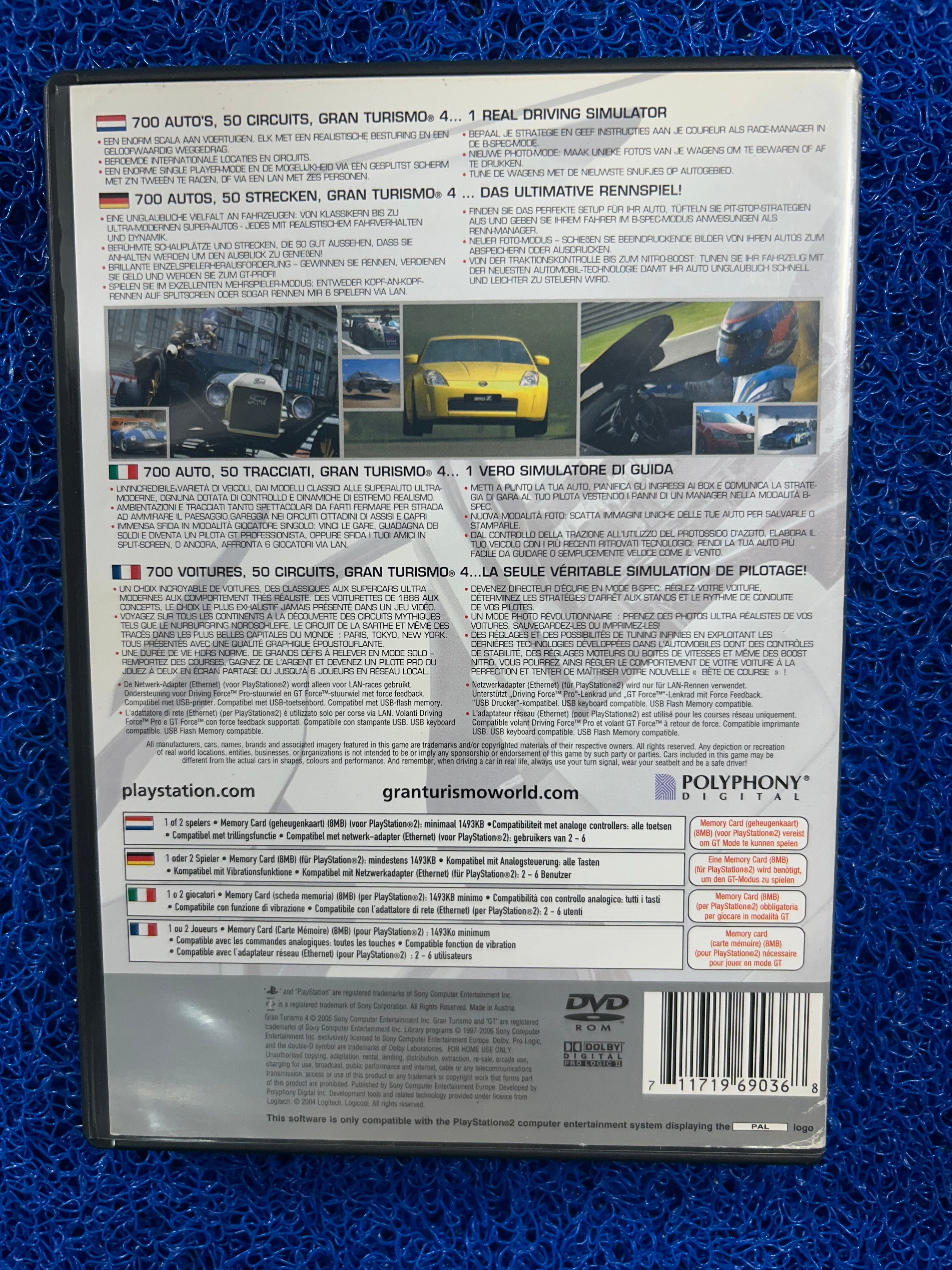 PS2# Gran turismo 4 (E)