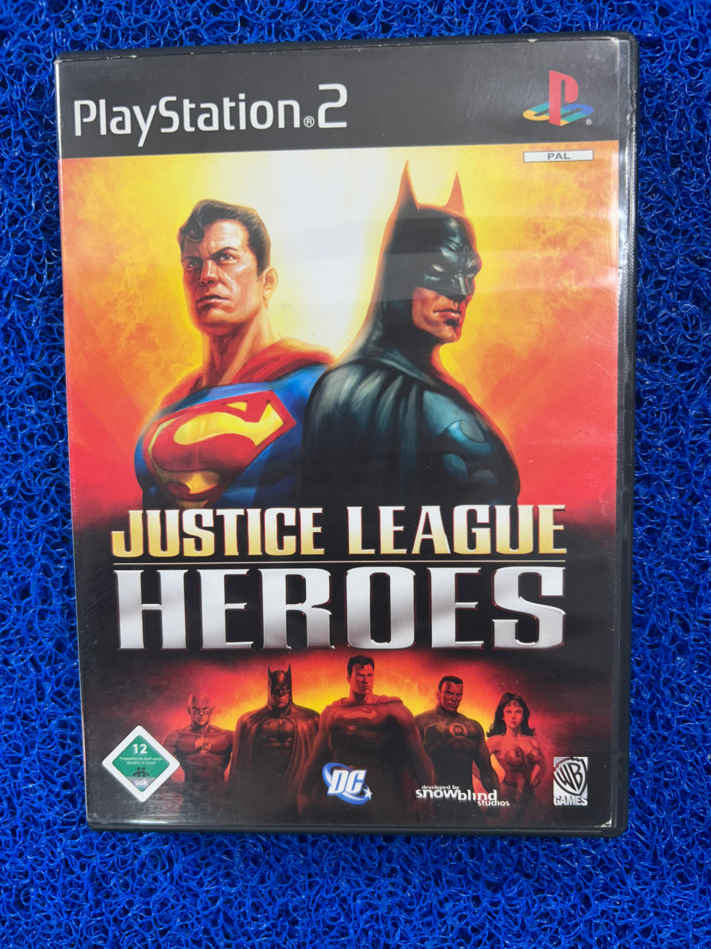 PS2# Justice league Heroes (E)