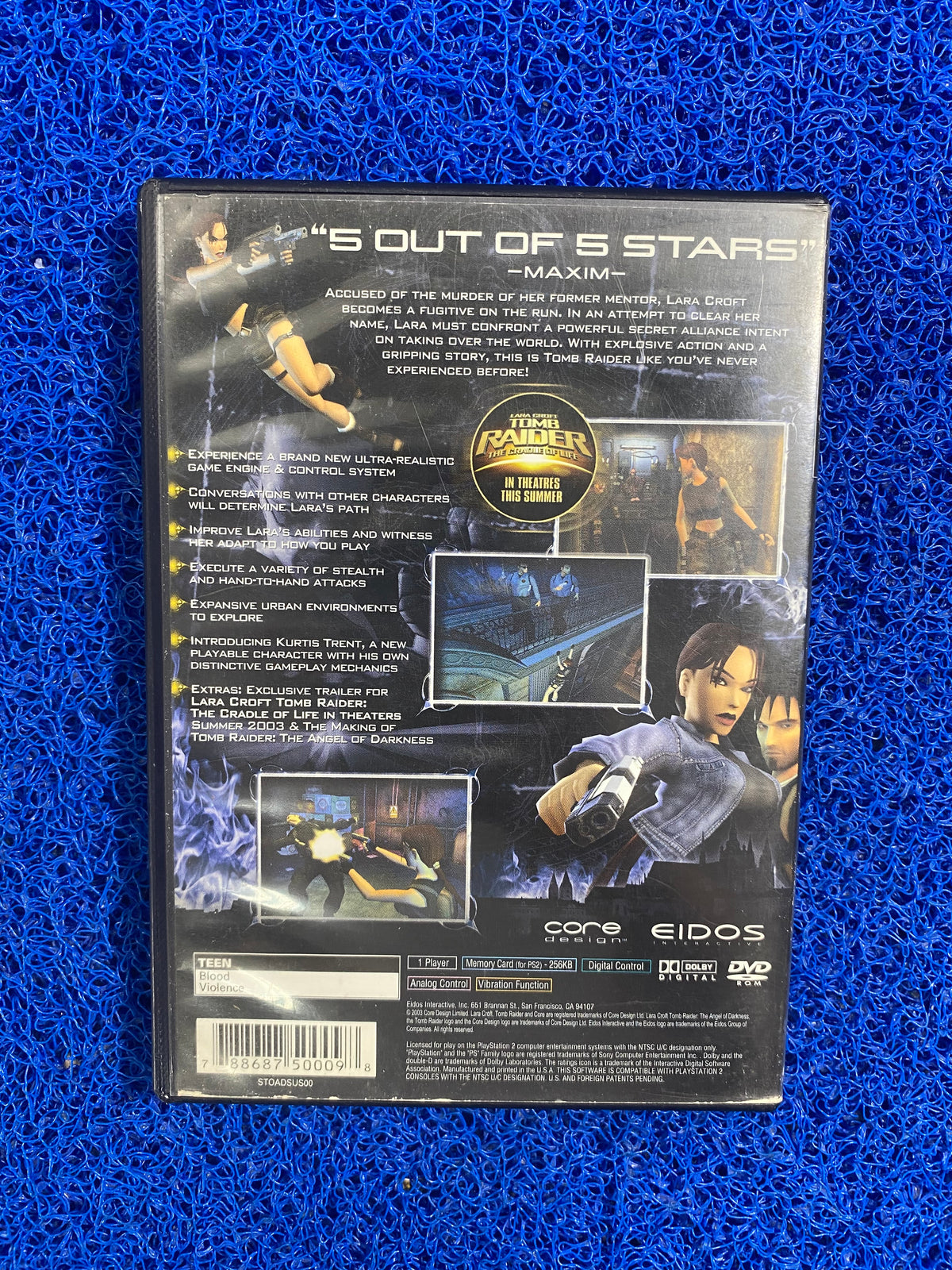 PS2# Tomb raider The angel of darkness (A)