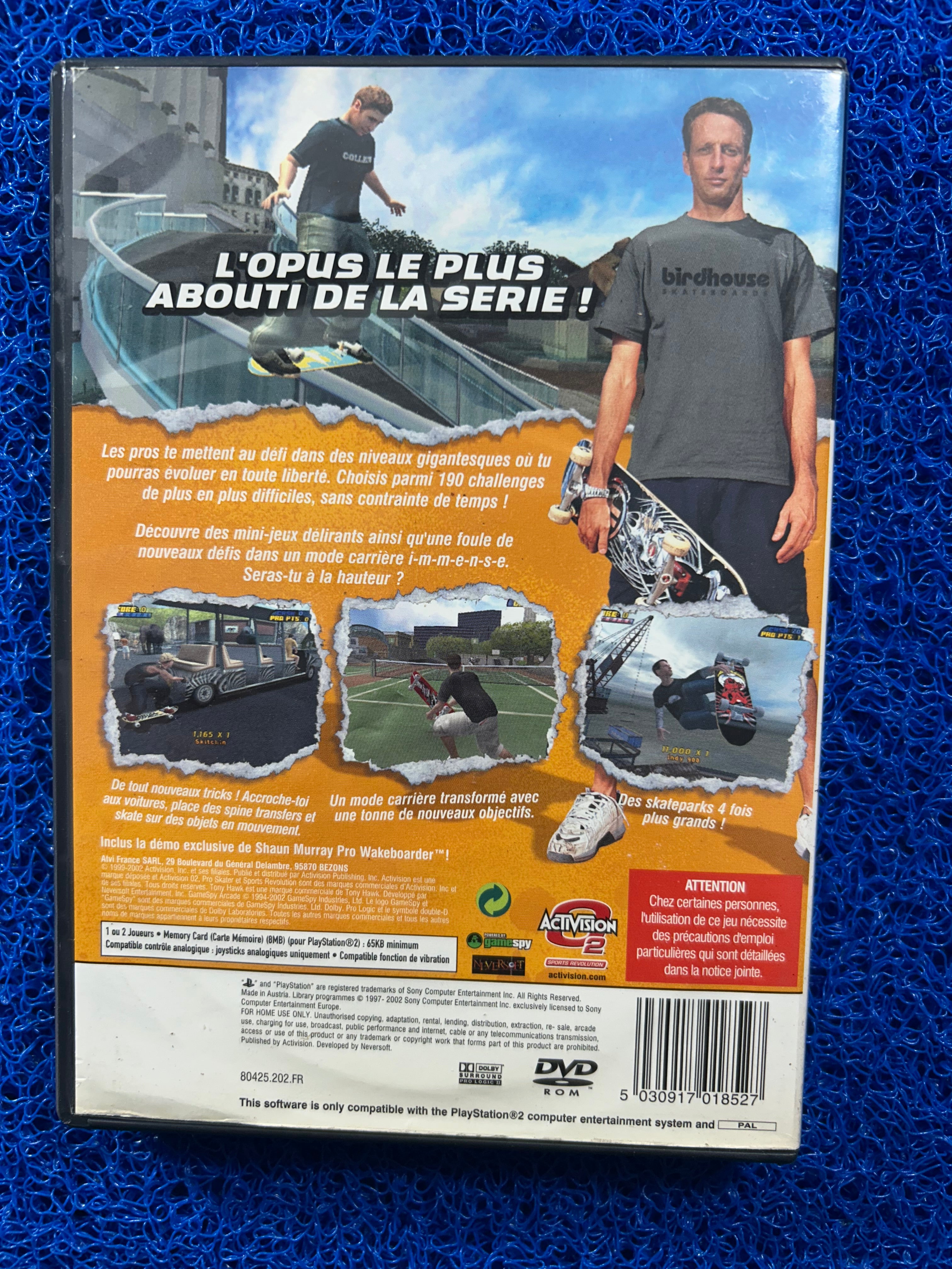 PS2 Tony hawk 4 (E)