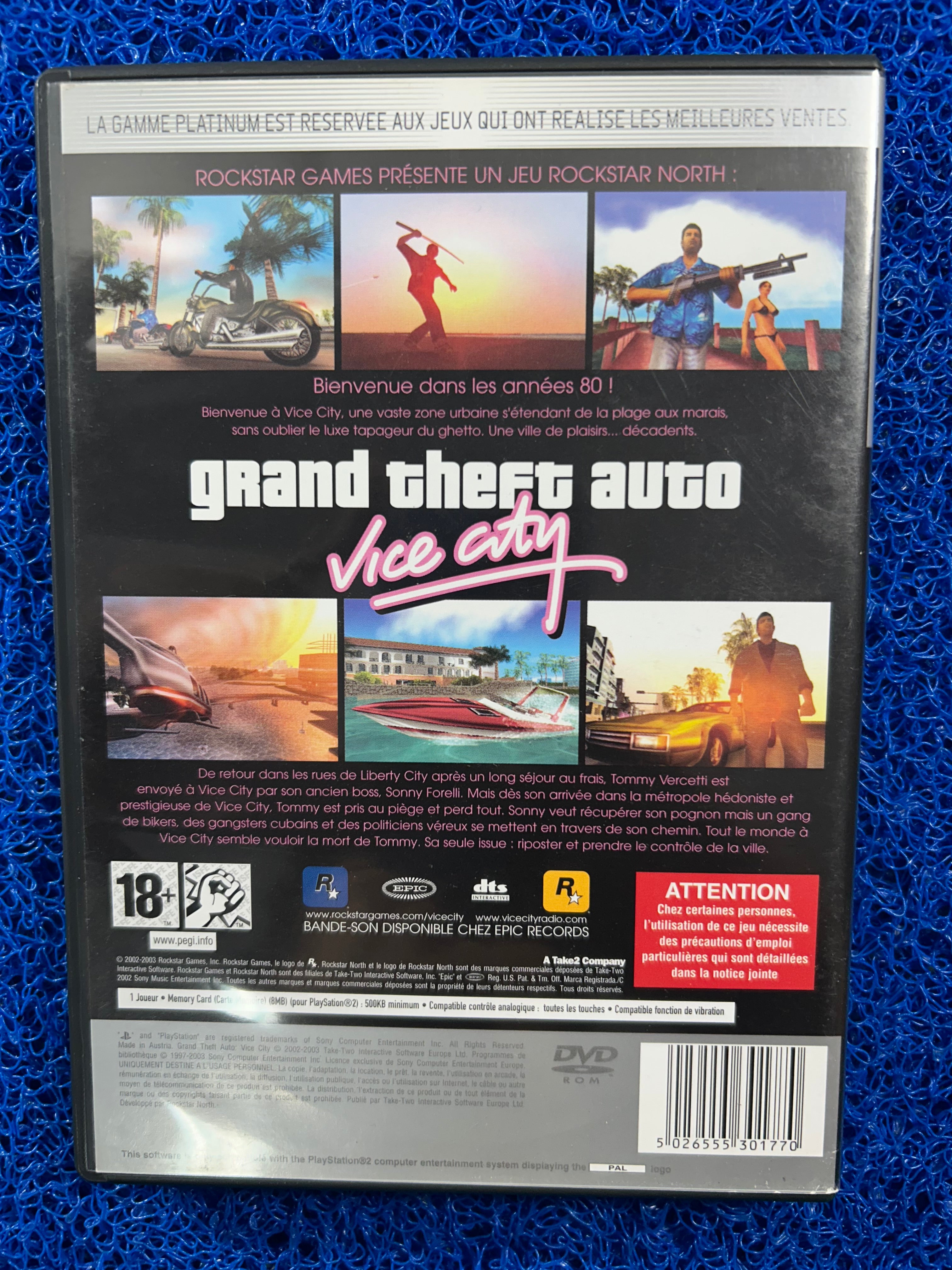 PS2 GTA Vice city (E)
