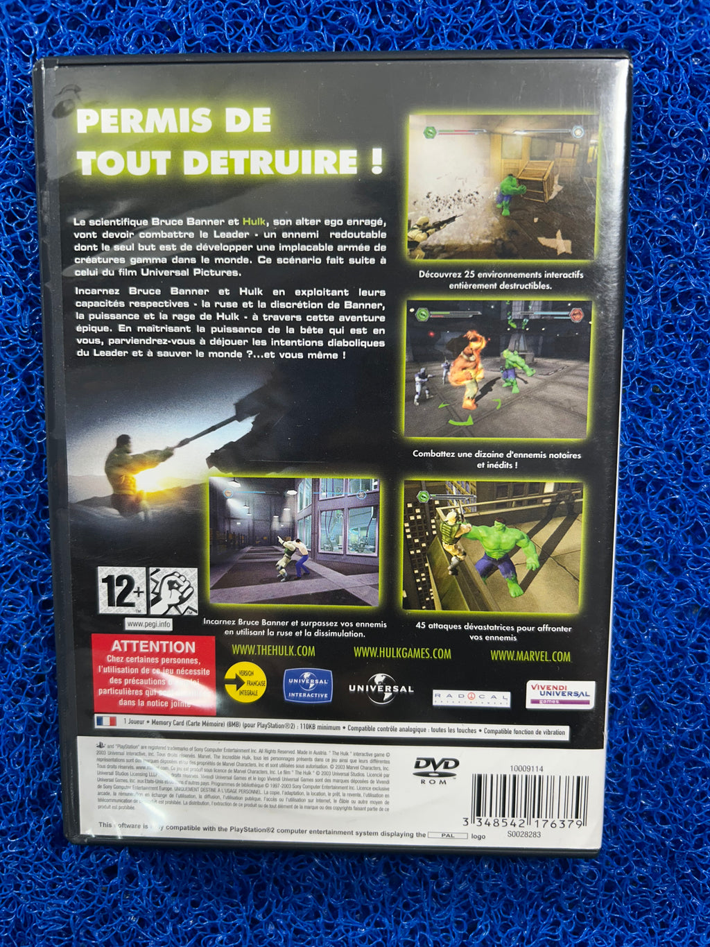 PS2 Hulk (E)