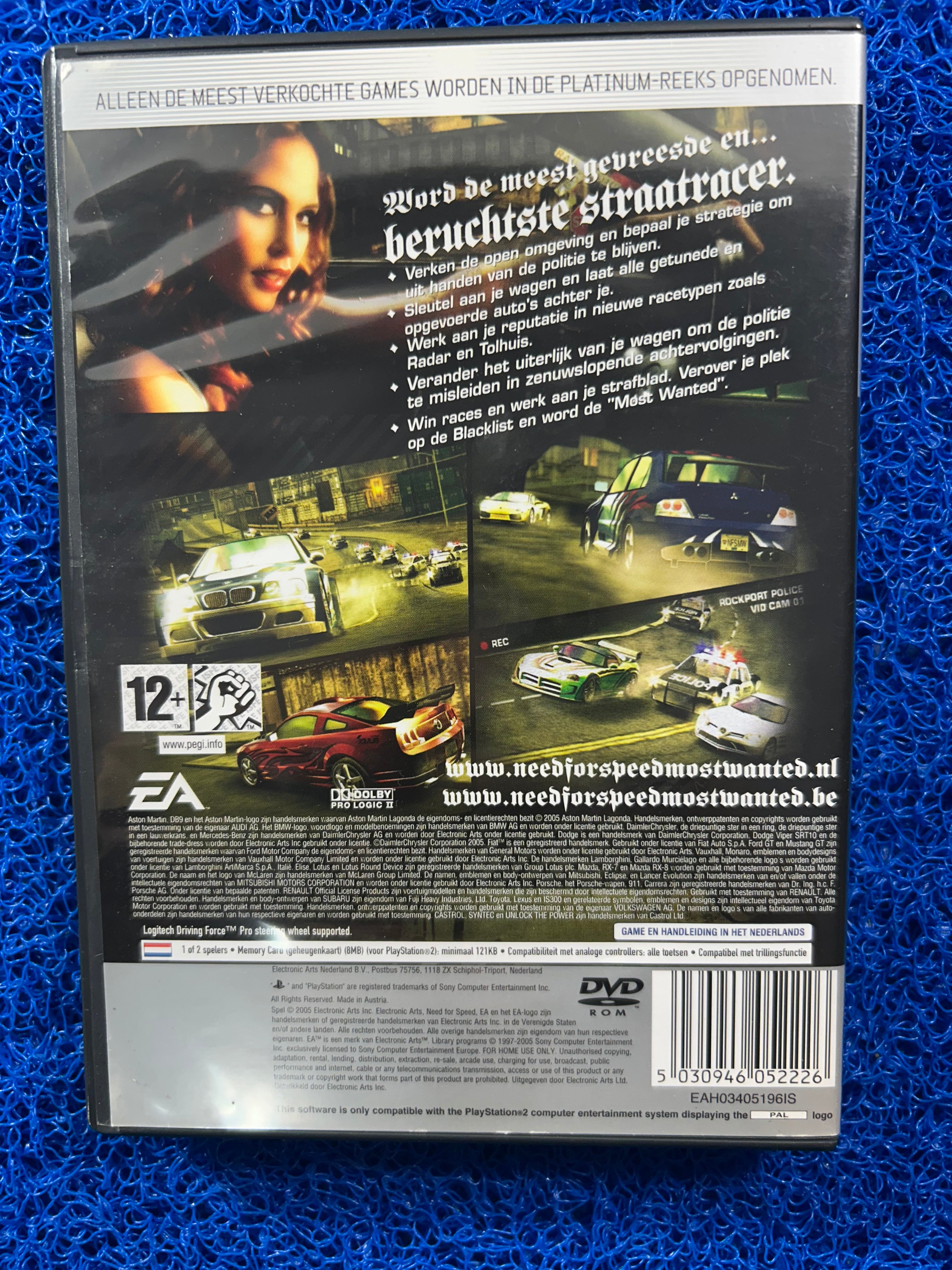 PS2 Need for speed most wanted (E)