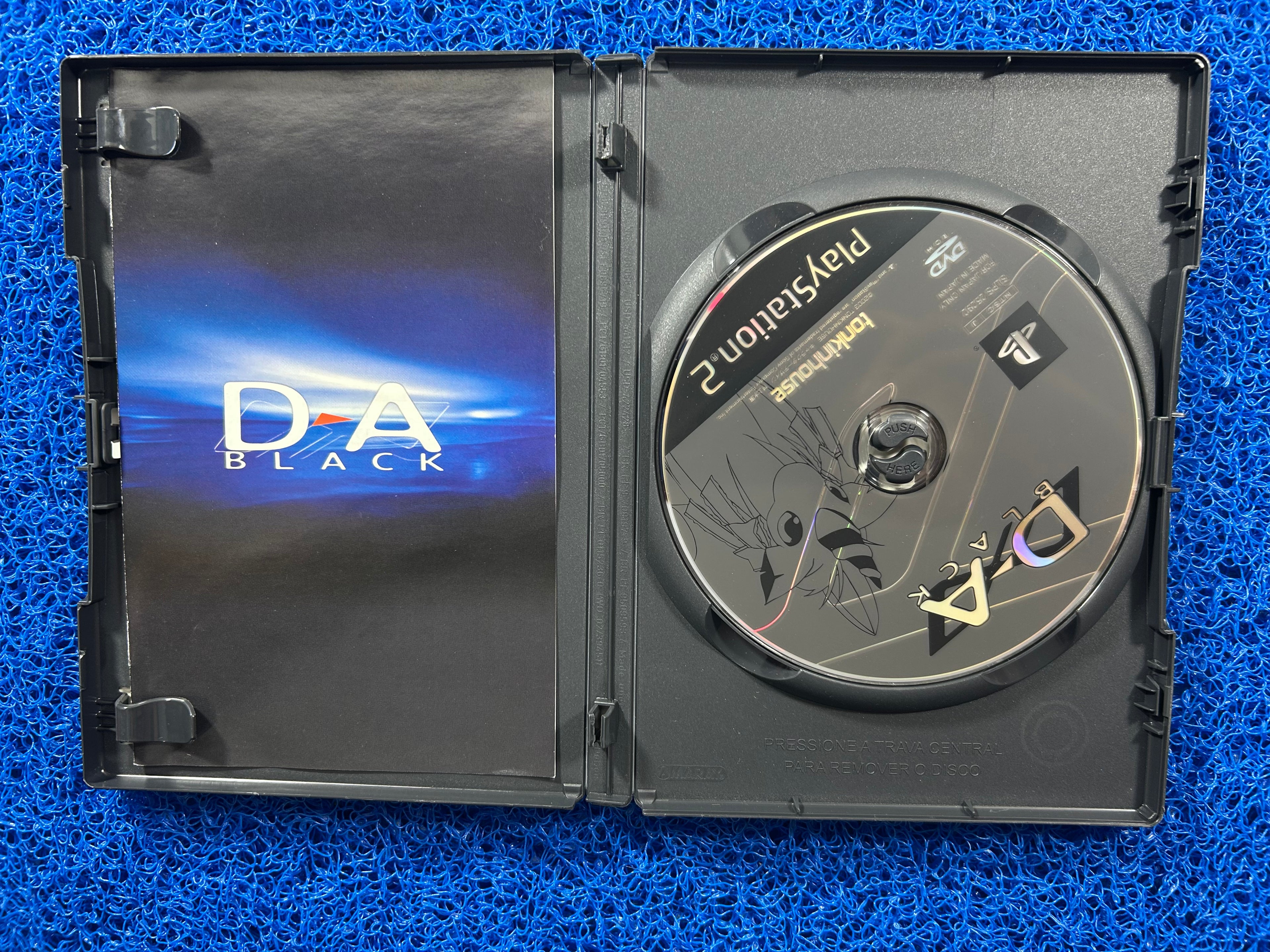 PS2 D->A: Black (J)