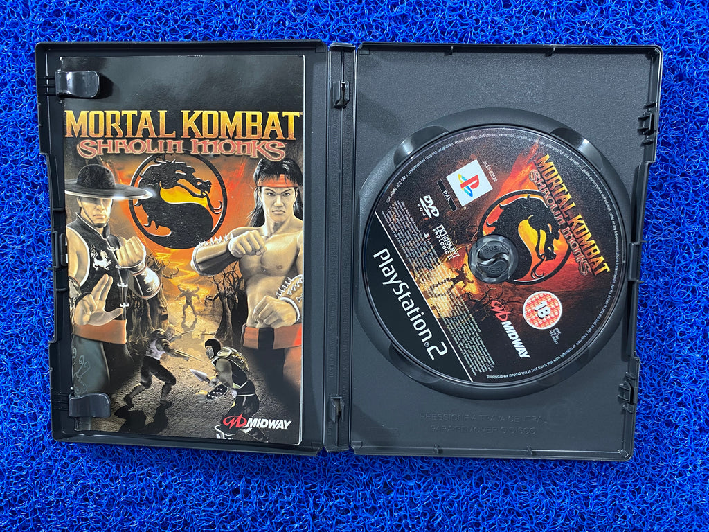 PS2# Mortal kombat shaolin monks (E)