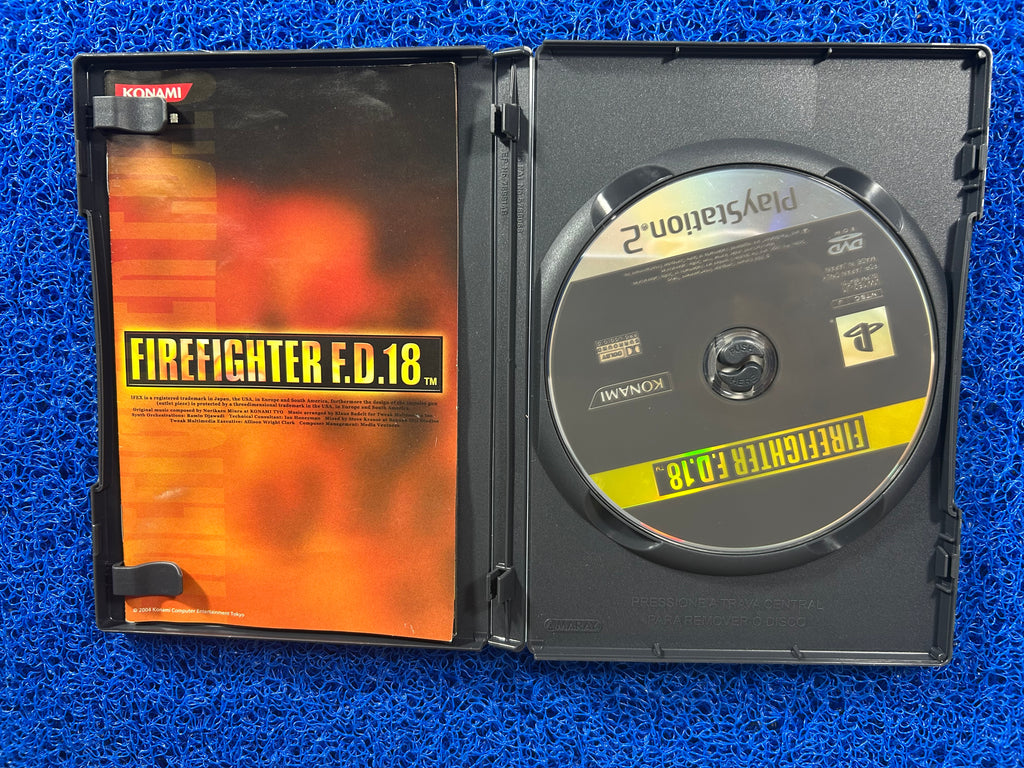 PS2 Firefighter. 18 (J)