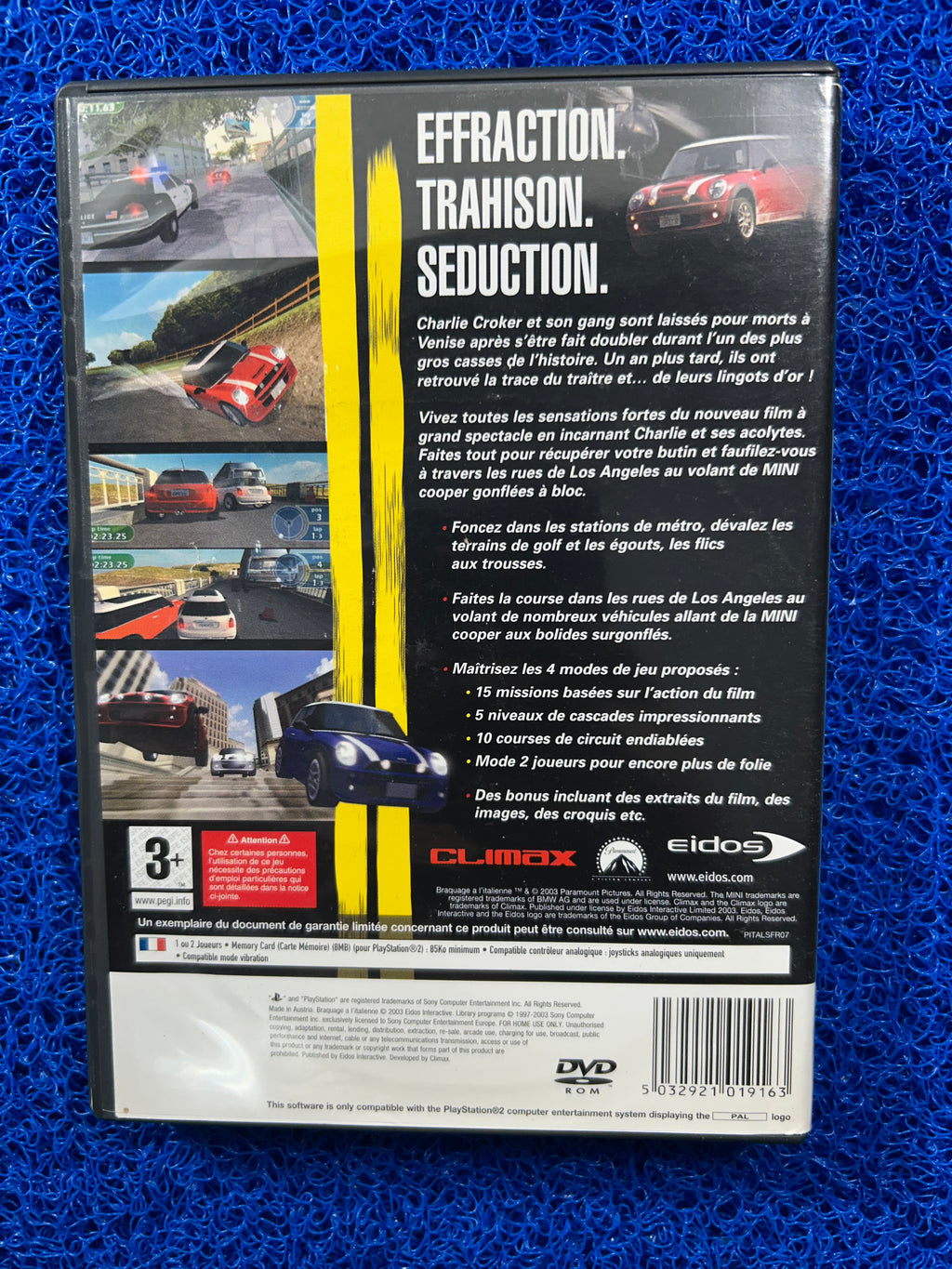 PS2 The italian job (E)