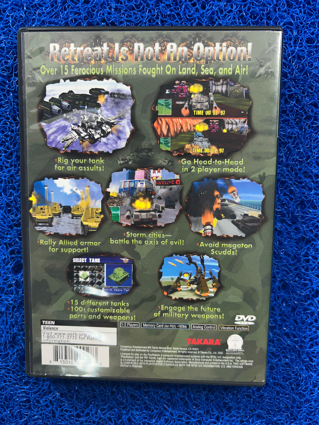 PS2 Seek and destroy (A)