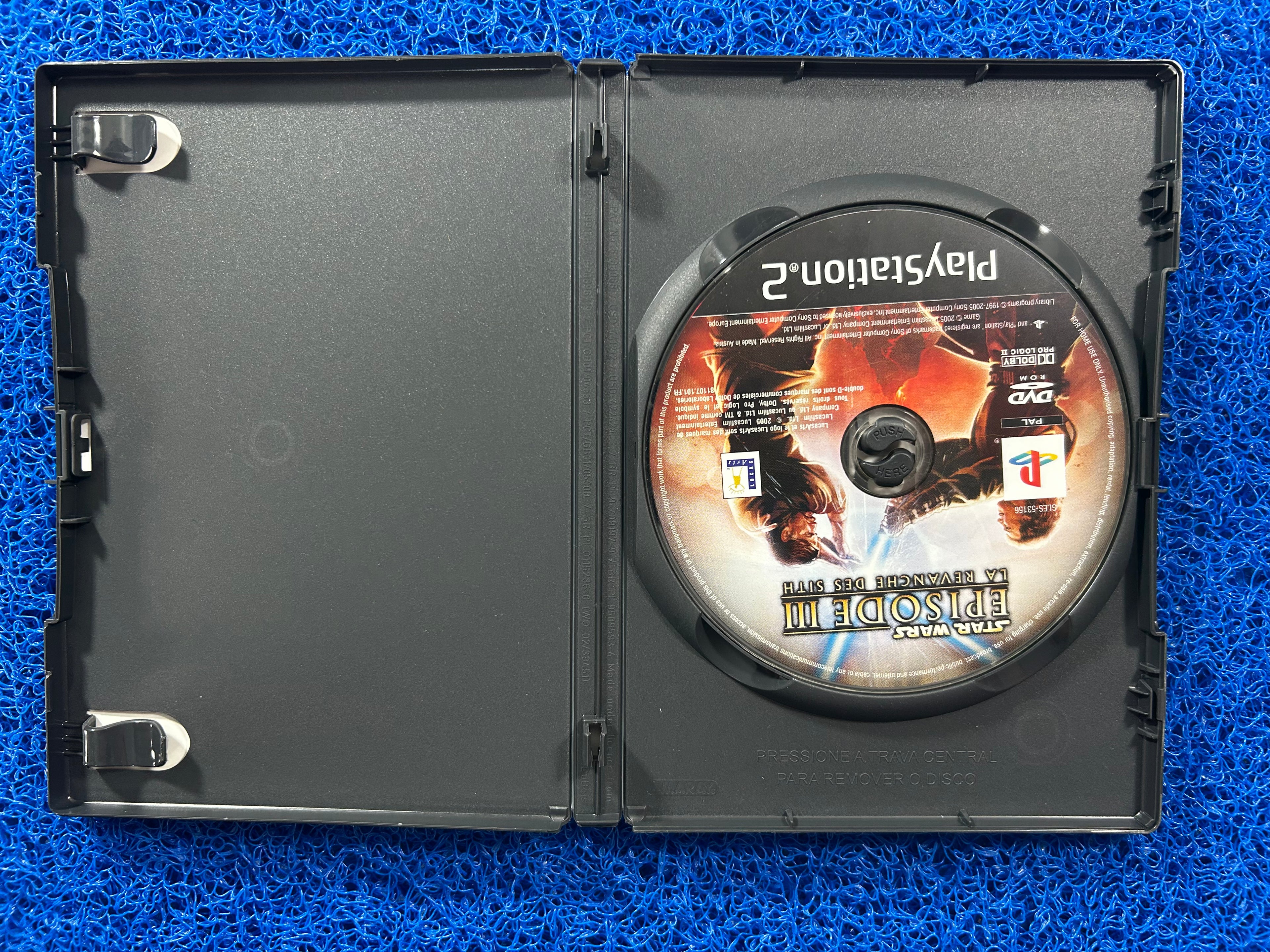 PS2 Star wars episode III revenge of the sith (E)