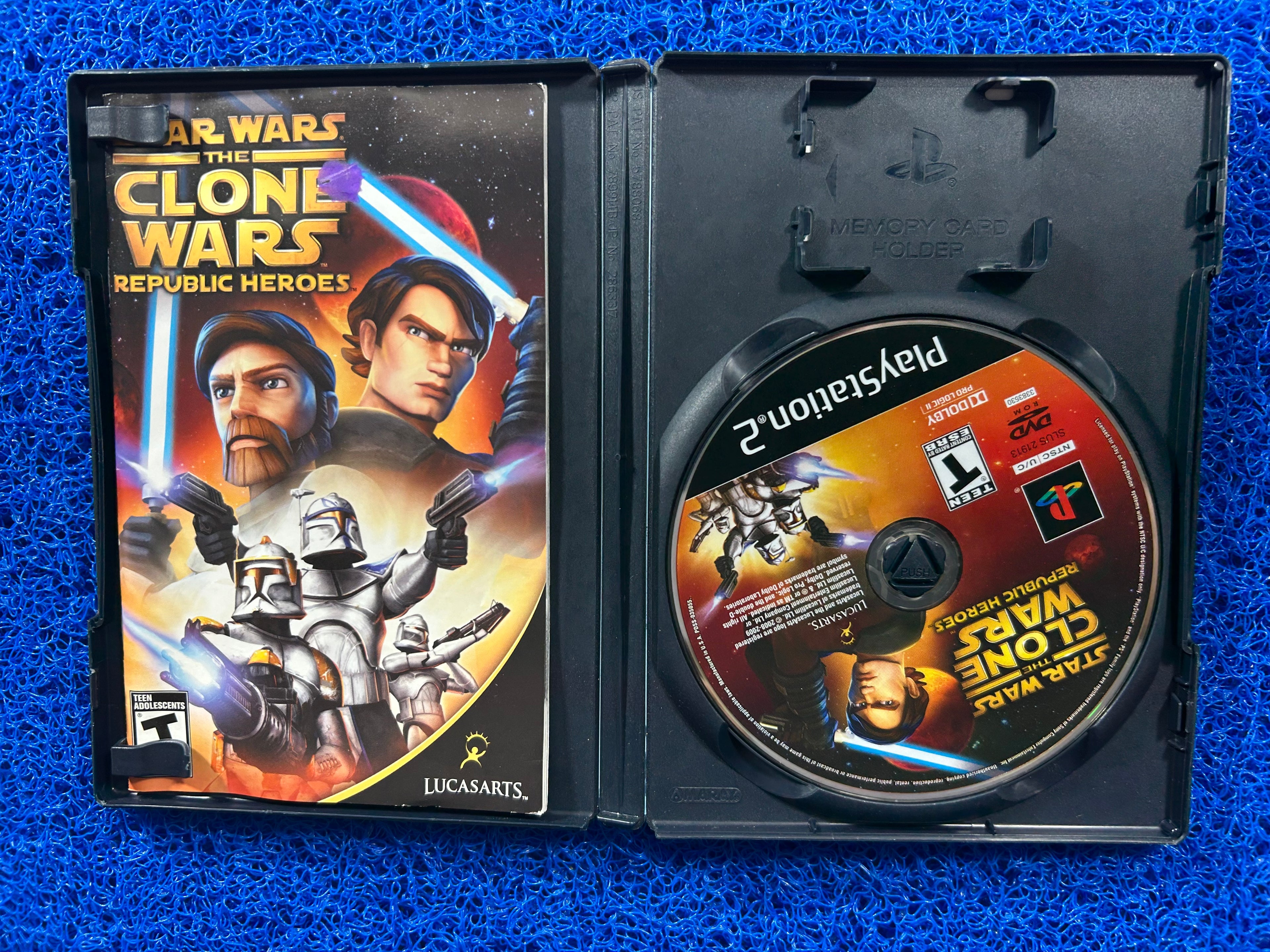 PS2 Star wars the clone wars republic heroes (A)