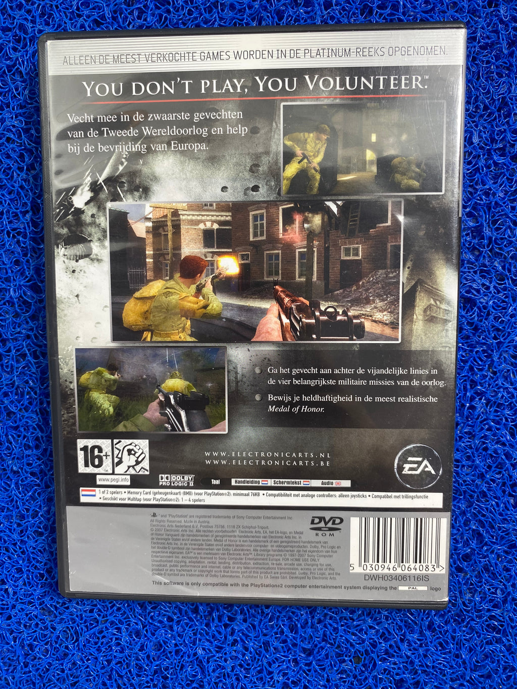 PS2# Medal of honor vanguard (E)