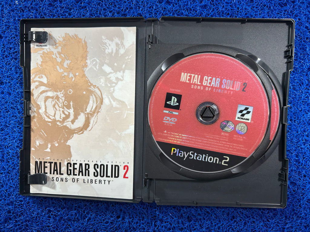PS2 Metal gear solid 2 (E)