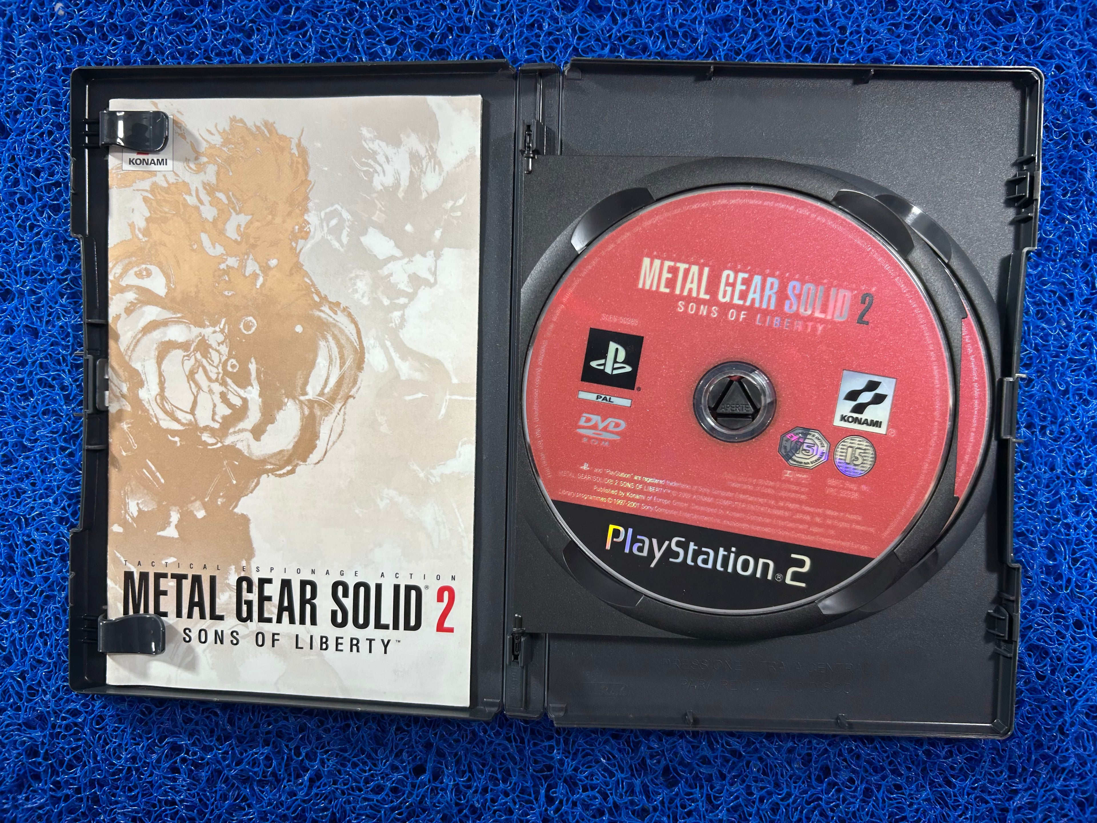 PS2 Metal gear solid 2 (E)
