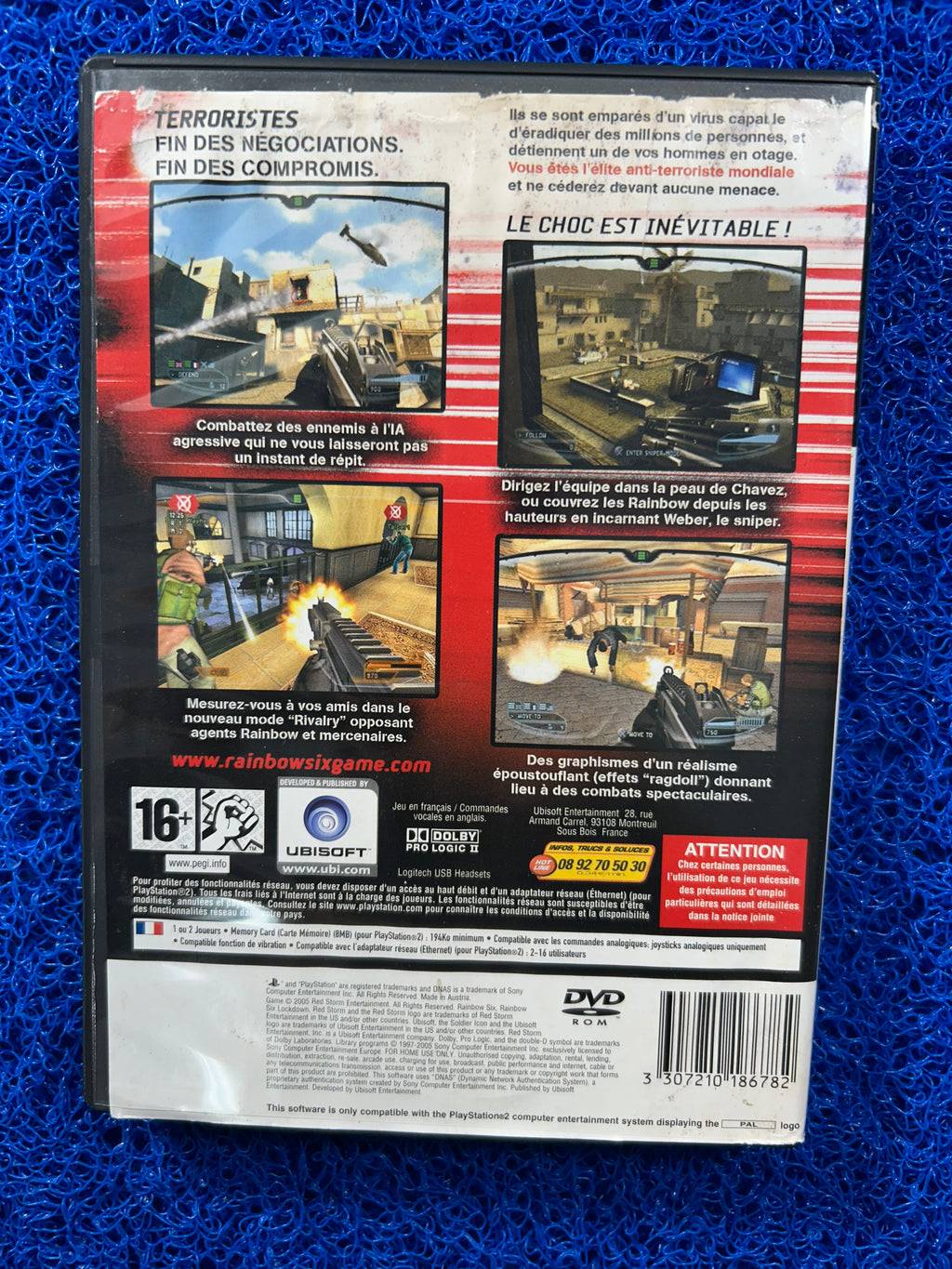 PS2 Rainbow six lockdown (E)