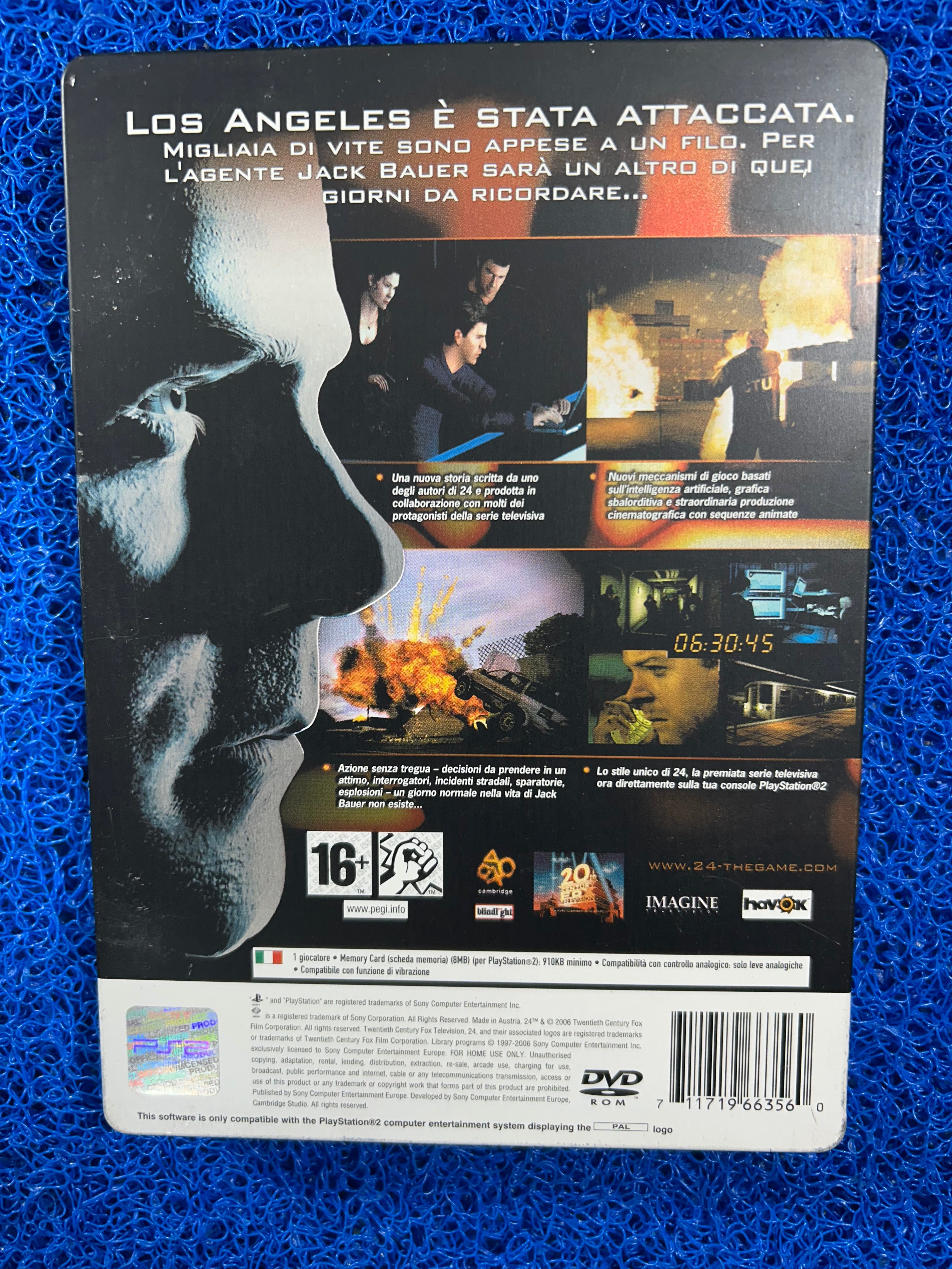 PS2# 24 The game (E) “Steelbock”