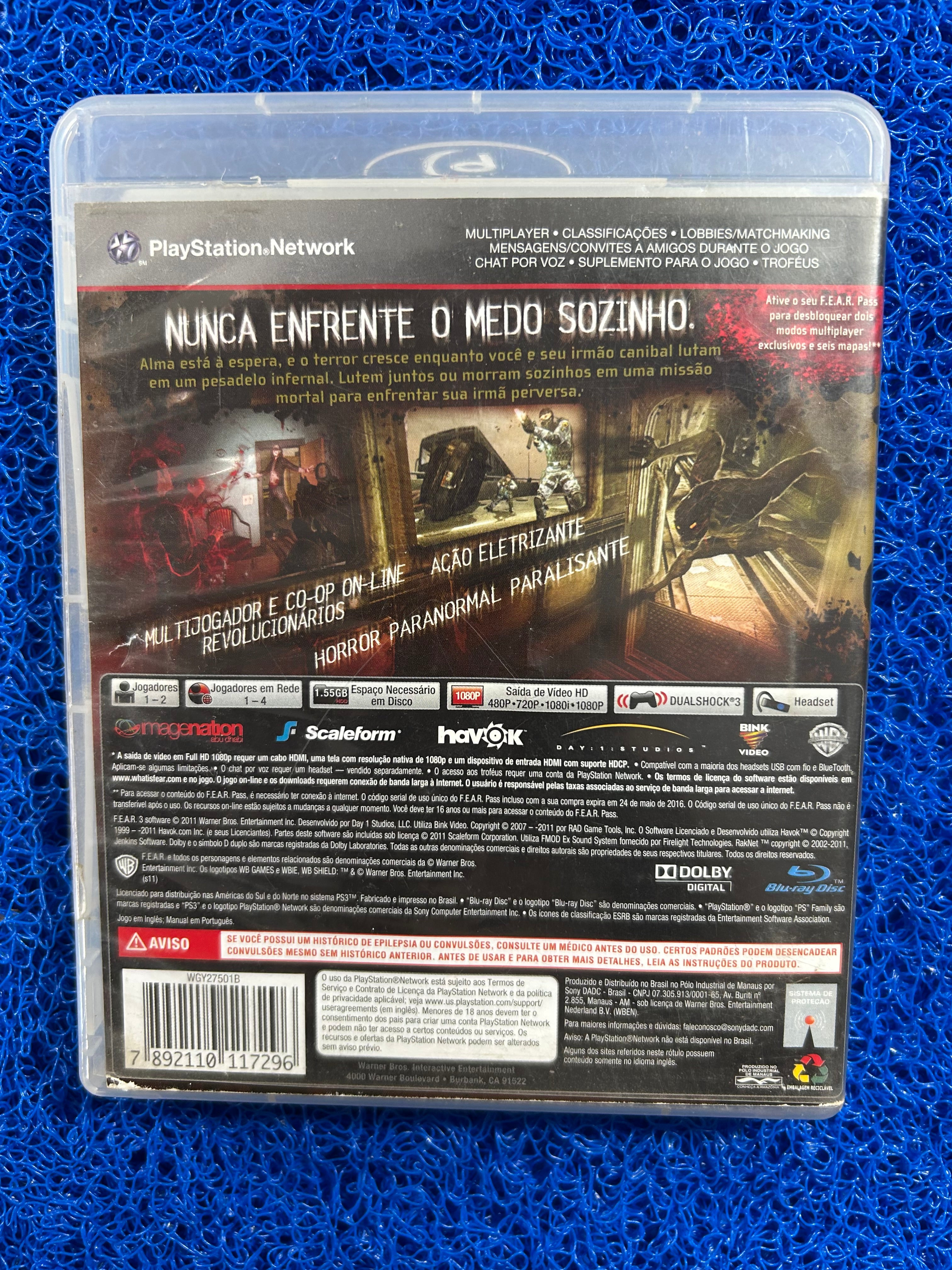 PS3 Fear 3