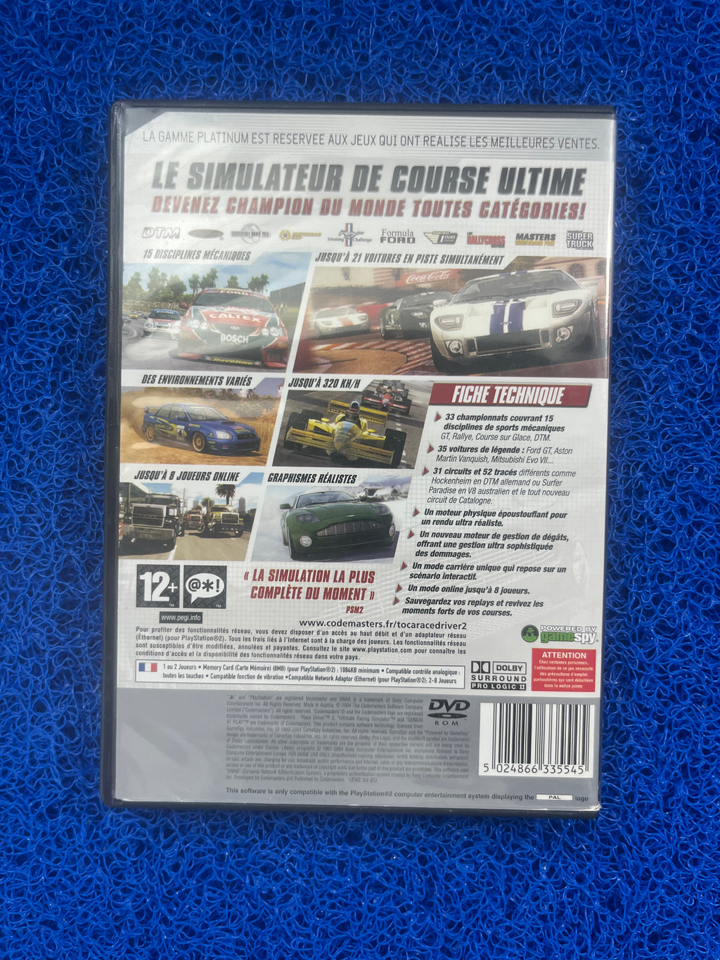 PS2 Toca Race Driver 2(E)