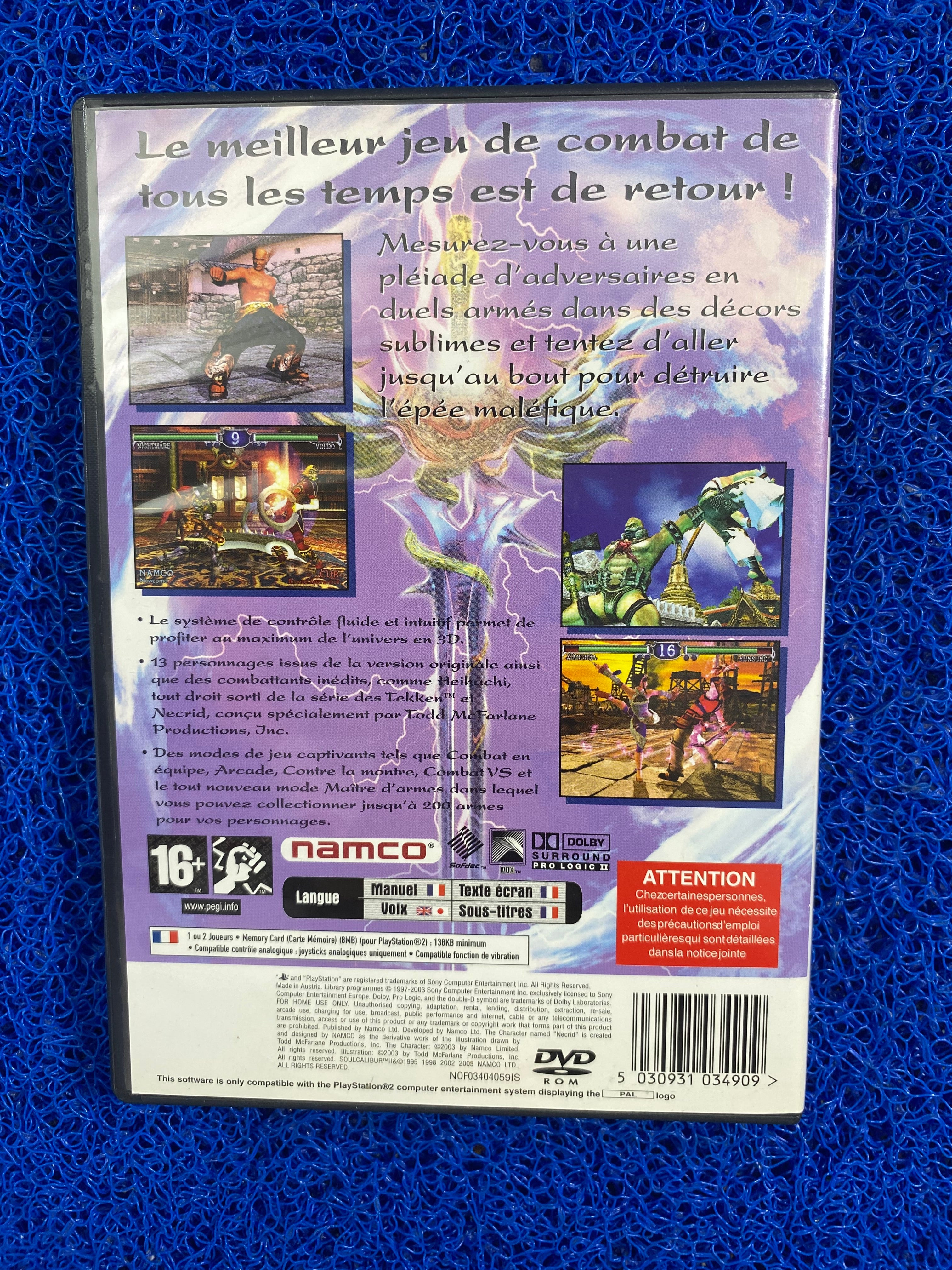 PS2# Soul calibur II (E)