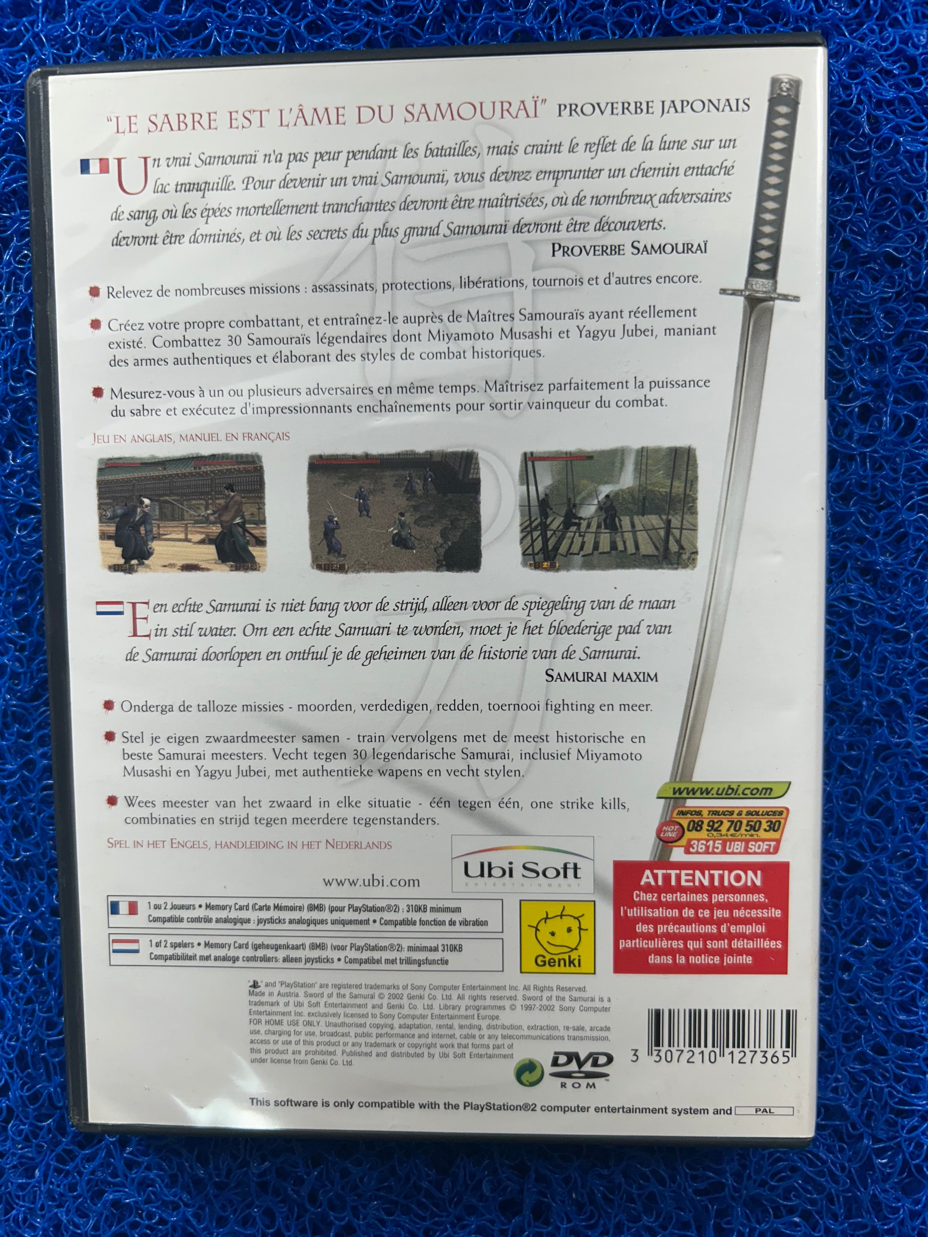 PS2 Sword of the samurai (E)