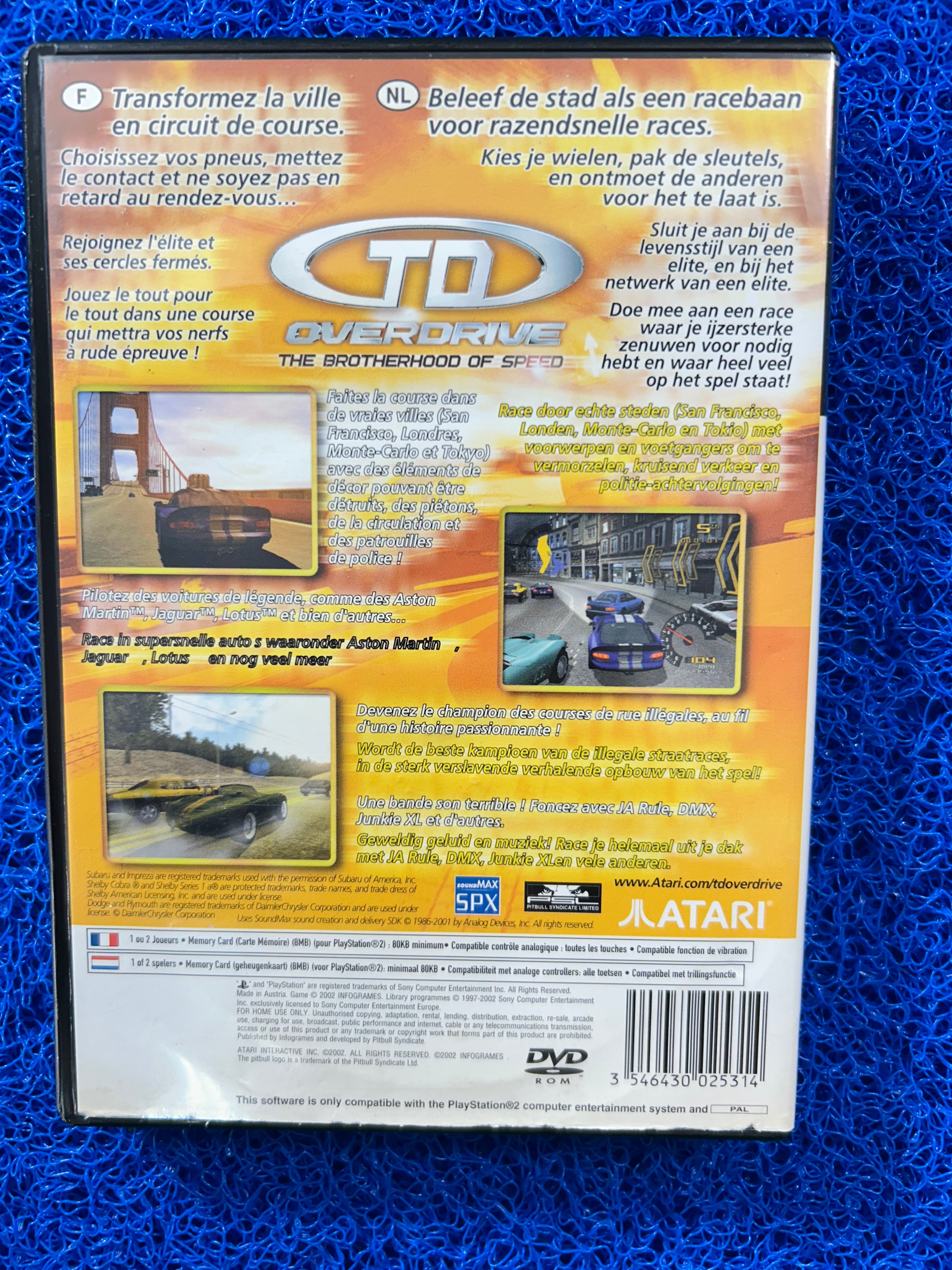 PS2 TD Overdrive (E)