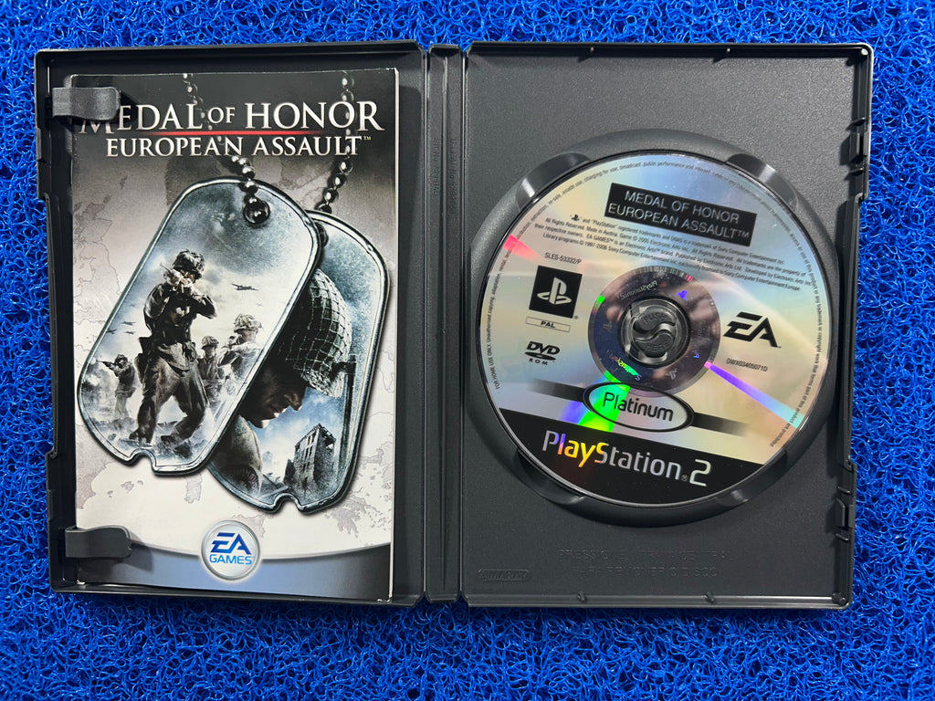 PS2 Medal of honor european assault (E)