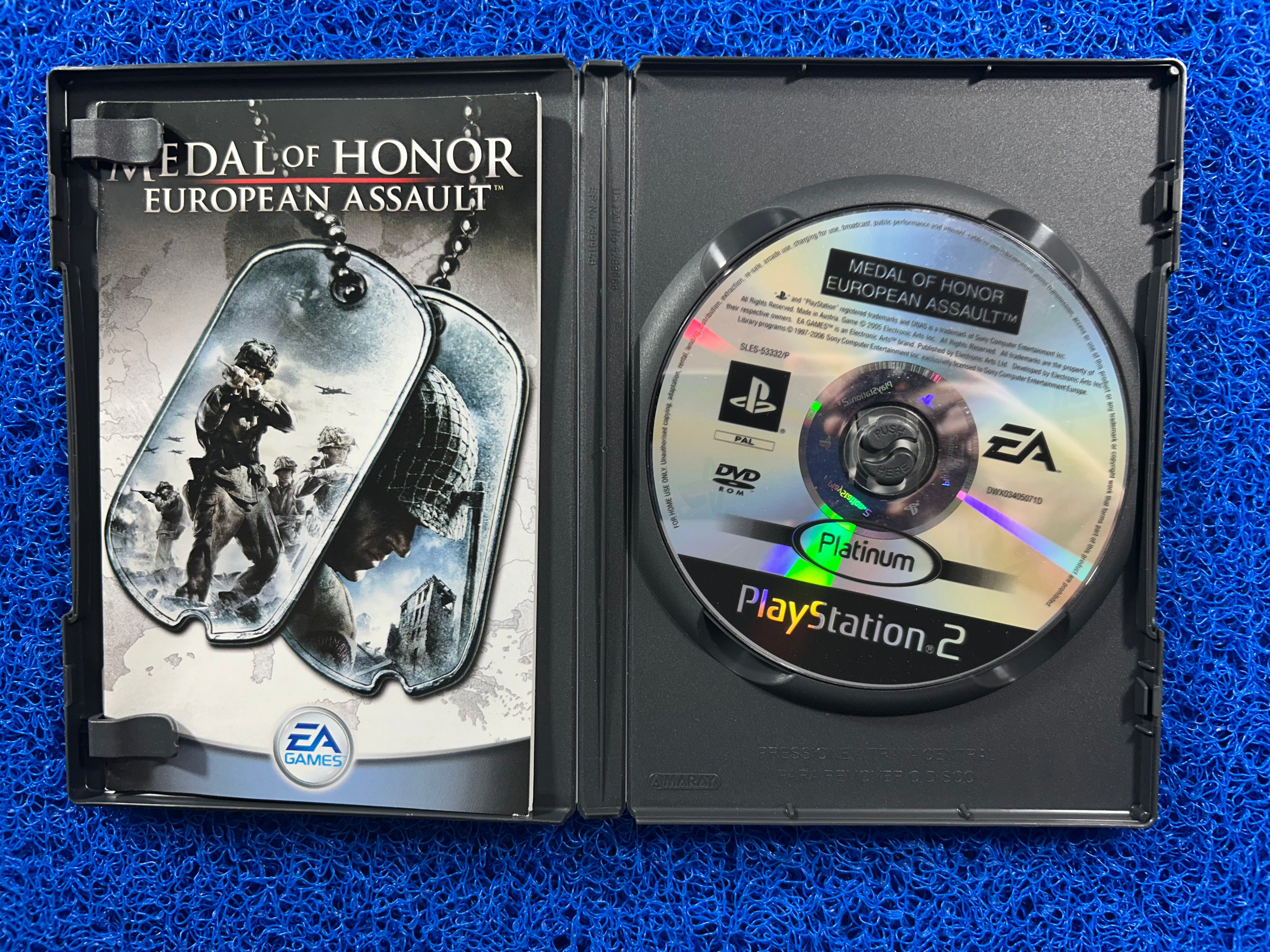 PS2 Medal of honor european assault (E)