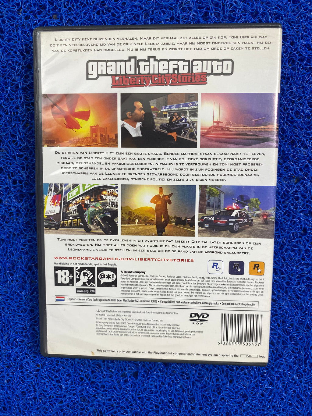 PS2# GTA Liberty city stories (E)