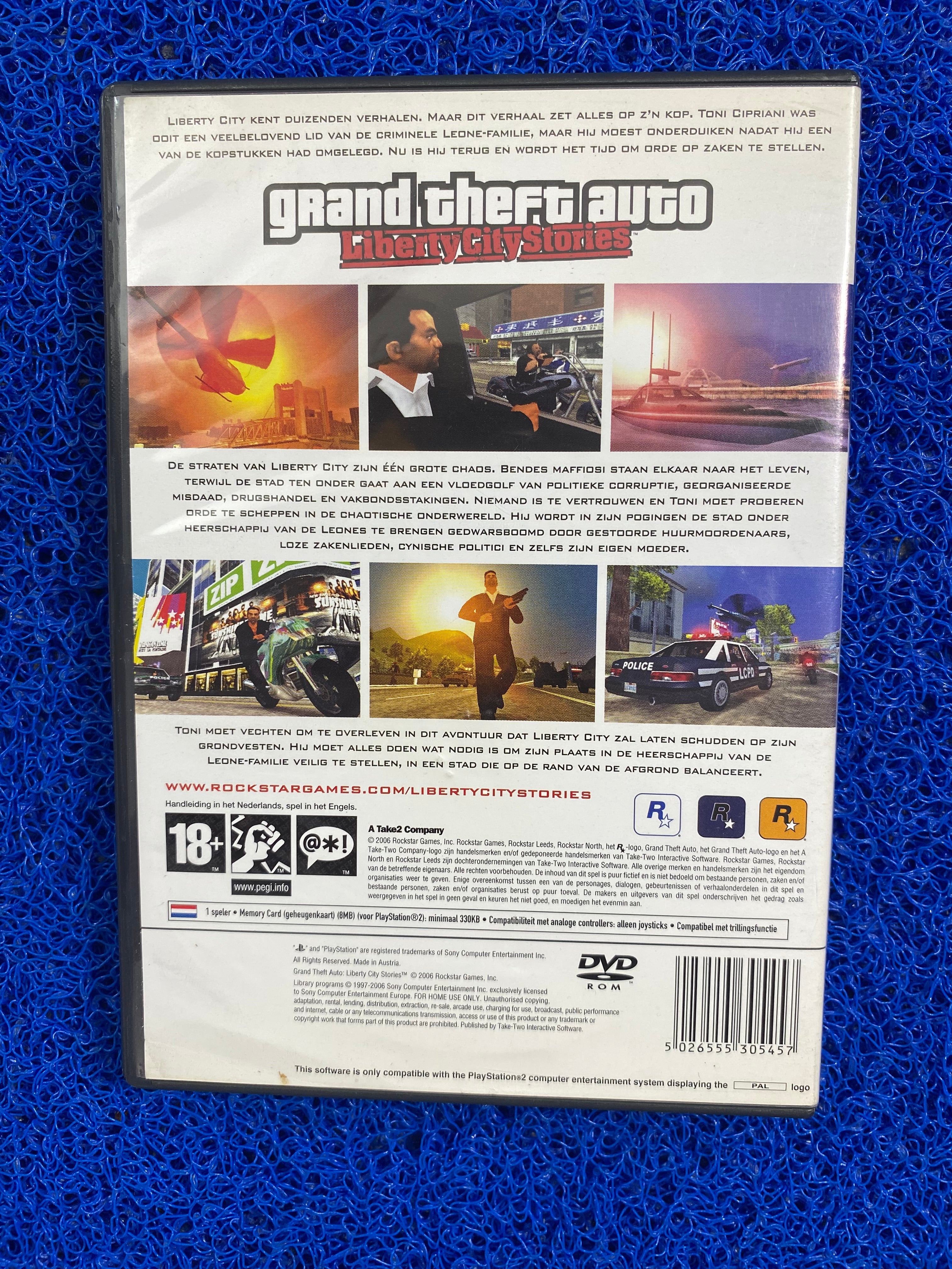 PS2# GTA Liberty city stories (E)
