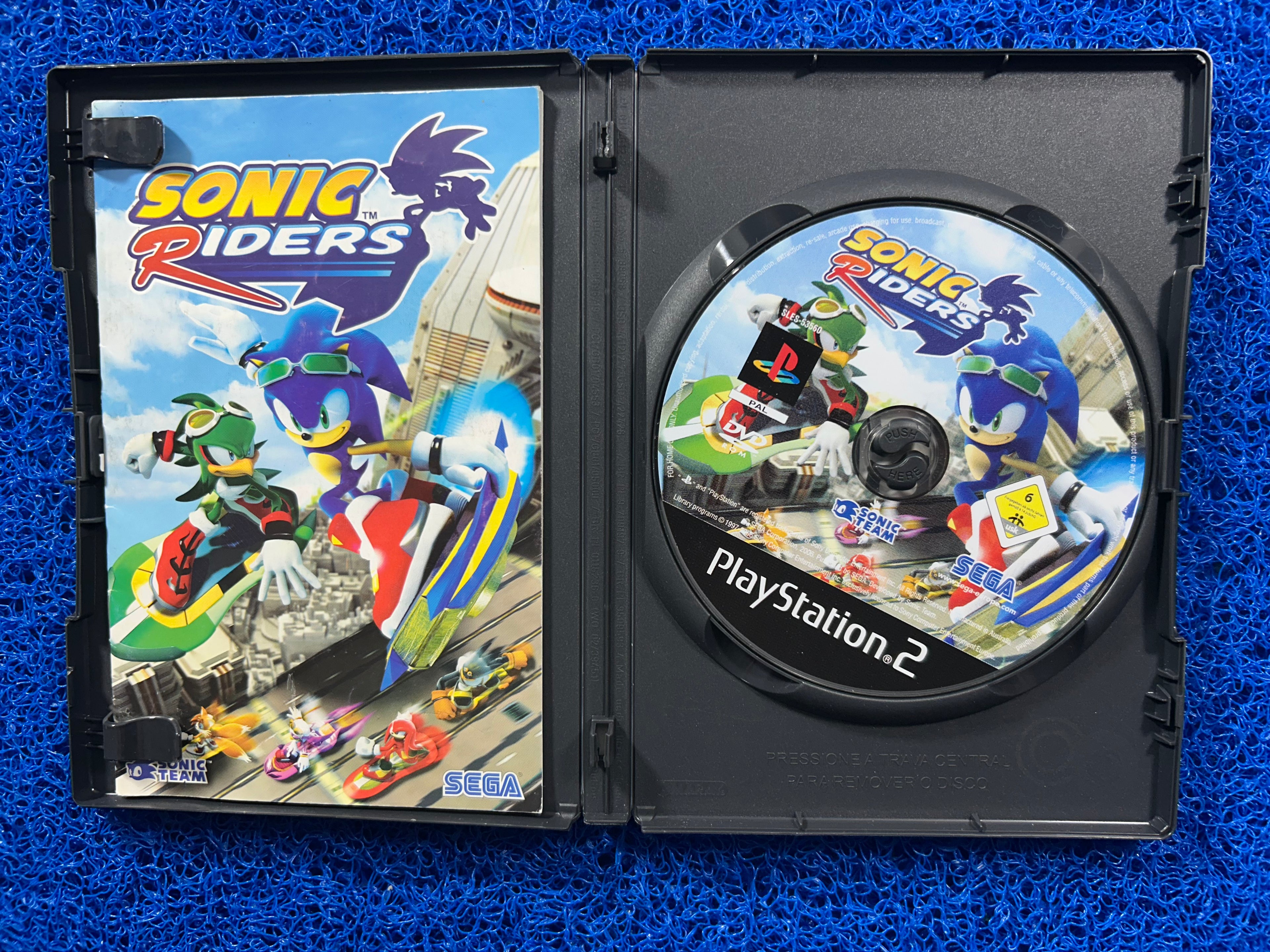 PS2 Sonic riders (E)