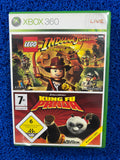X360 Lego Indiana Jonas + Kung fu panda (E)