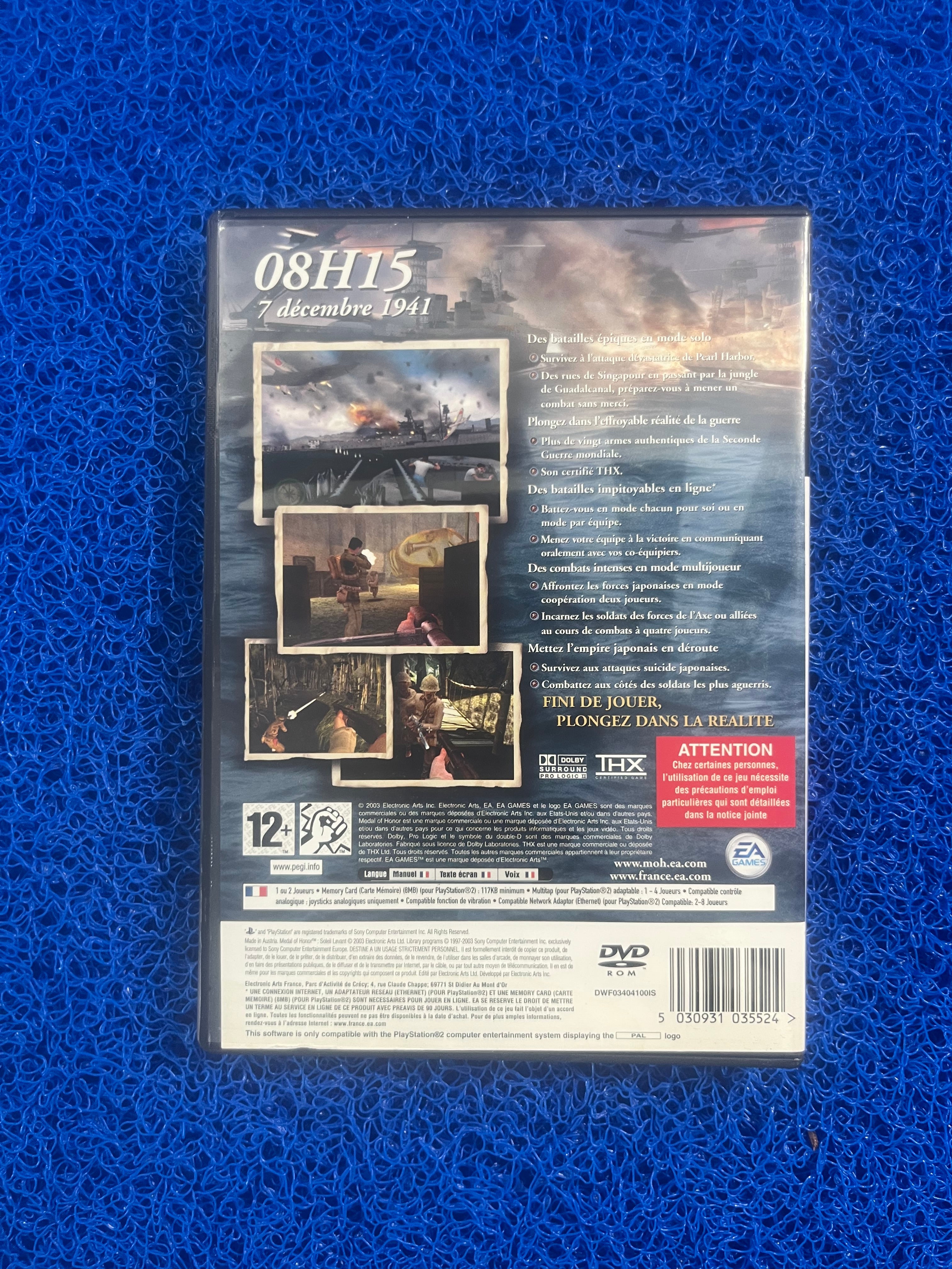 PS2 Medalha de Honra Soleil Levante(E)