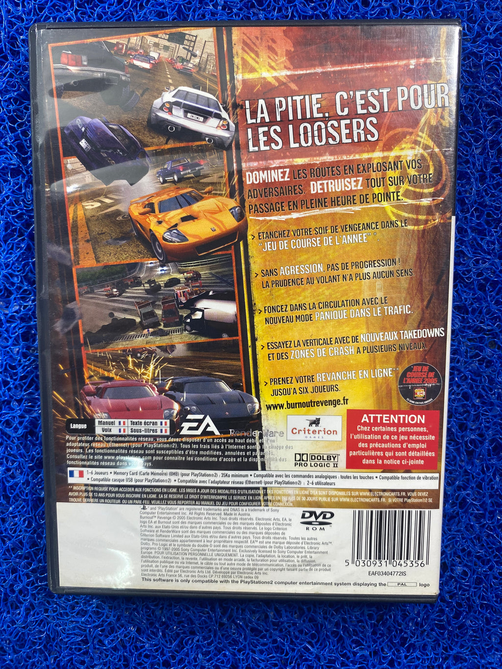 PS2# Burnout revenge (E)