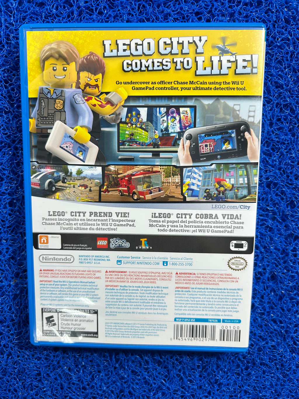 WIIU LEGO city undercover (A)