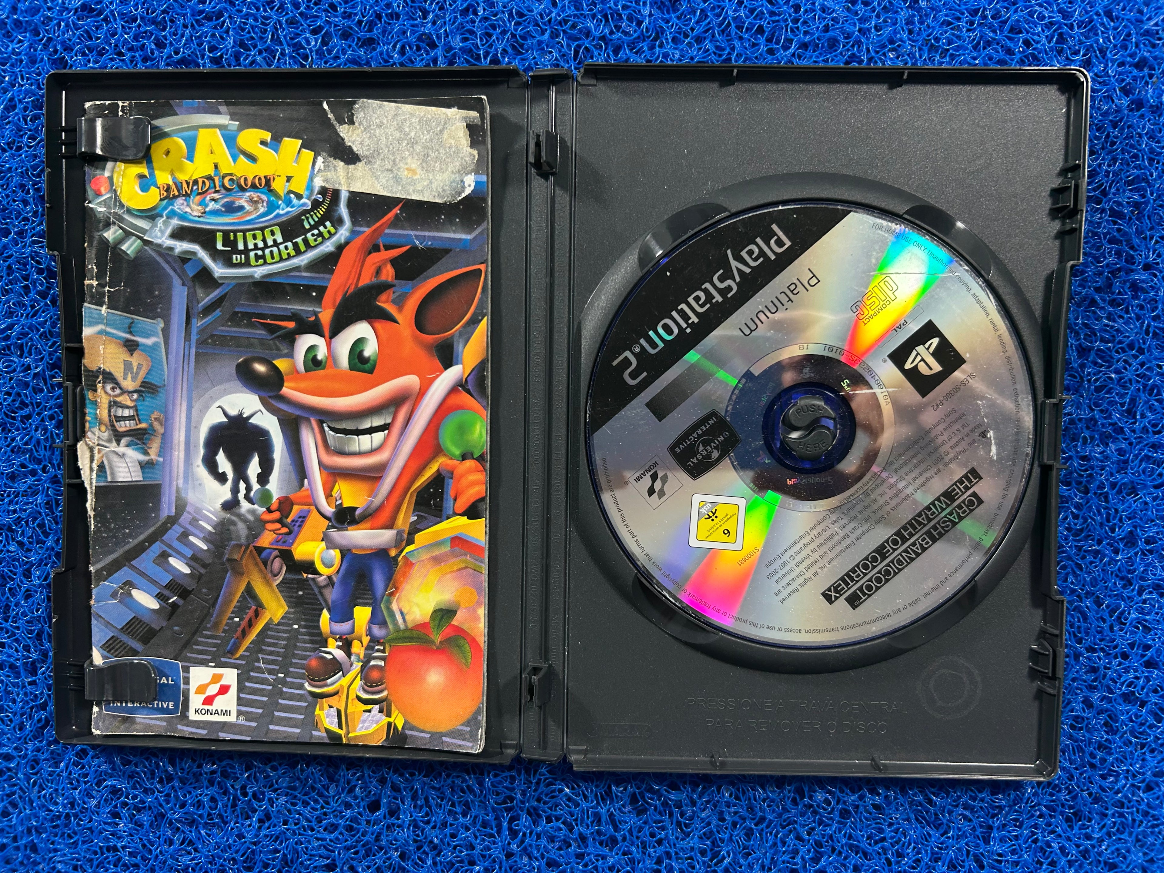PS2 Crash bandicoot wrath of cortex (E)