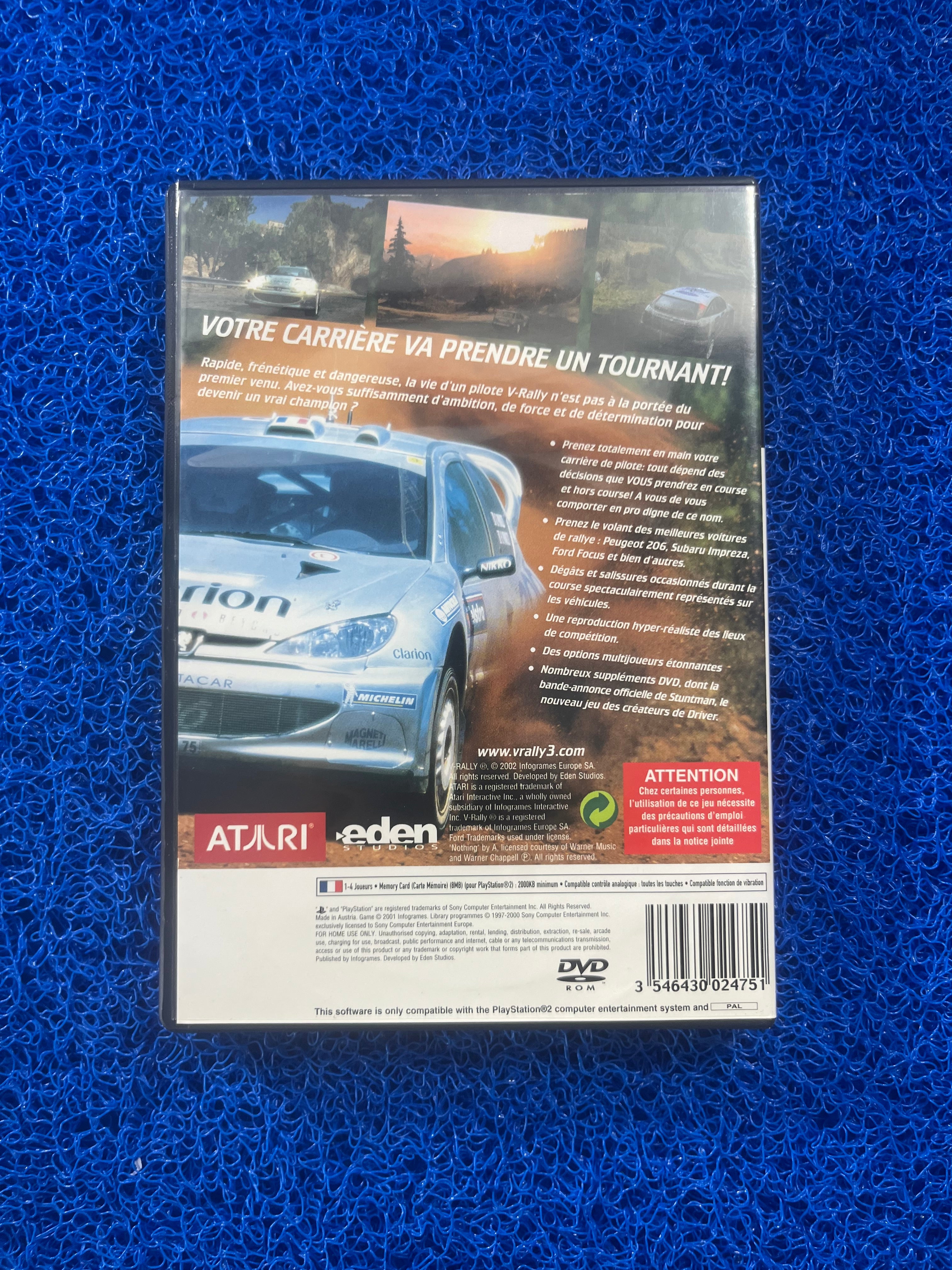 PS2 V-Rally 3 (J)