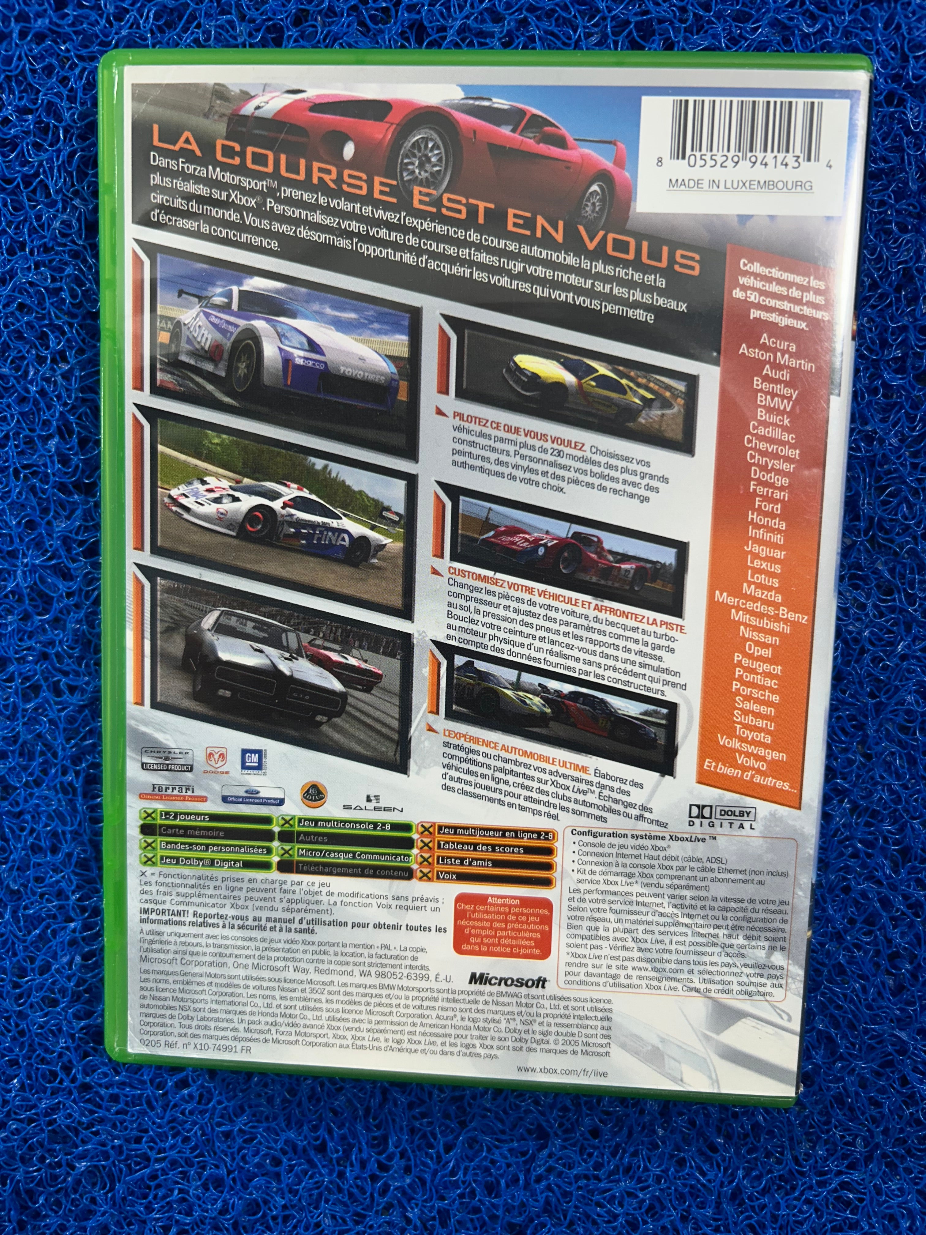 XBOX# Forza motorsports (E)