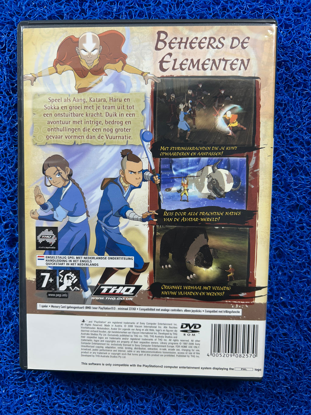 PS2 Avatar the legend of aang (E)