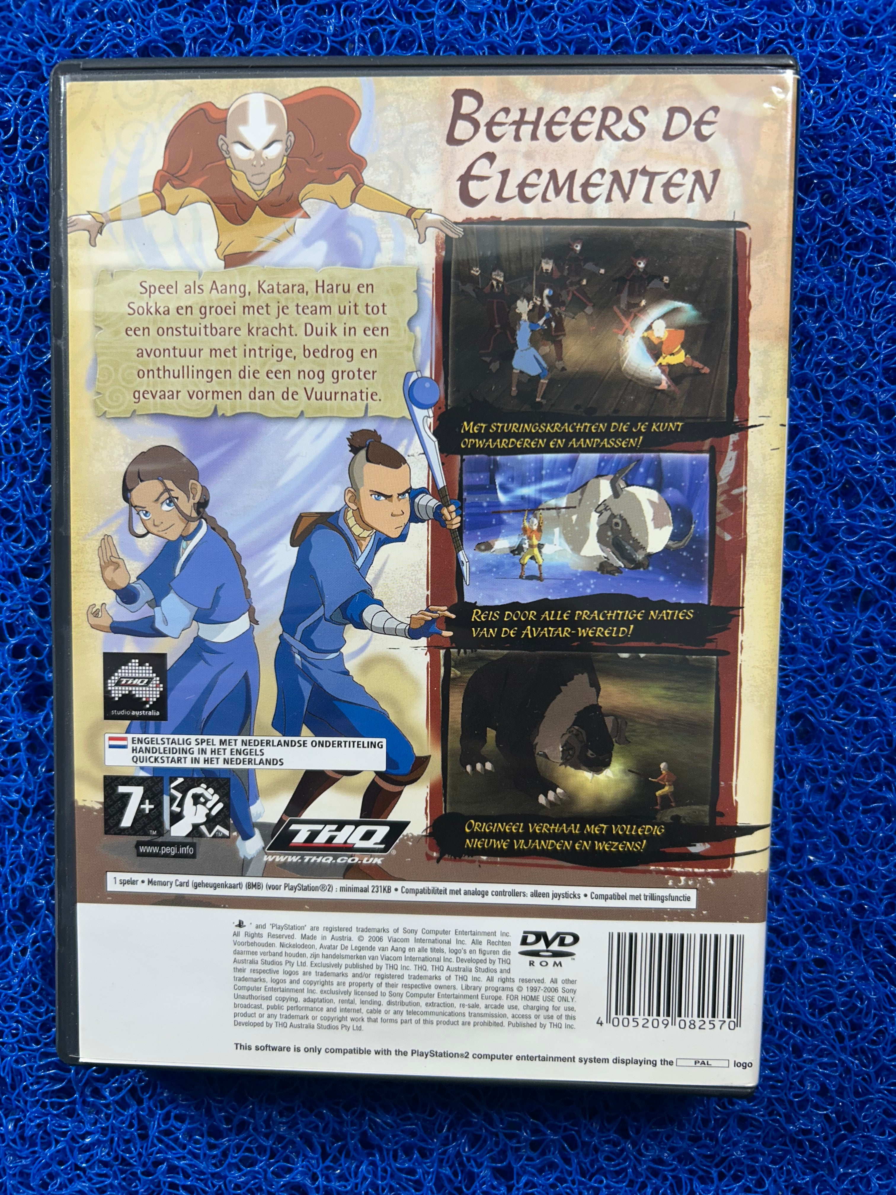 PS2 Avatar the legend of aang (E)