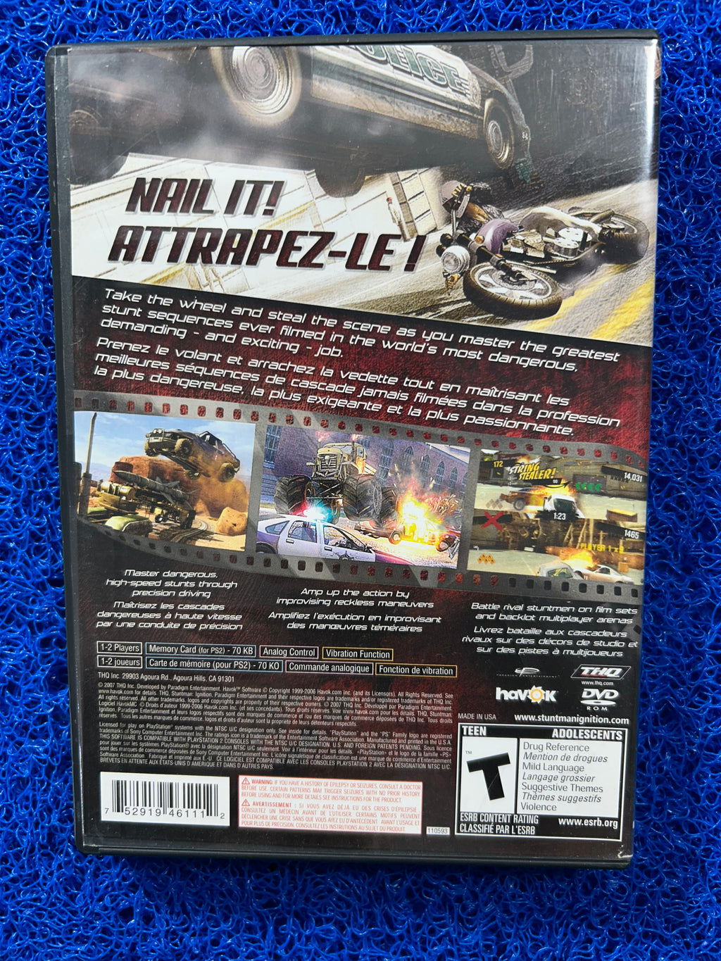 PS2 Stuntman ignition (A)