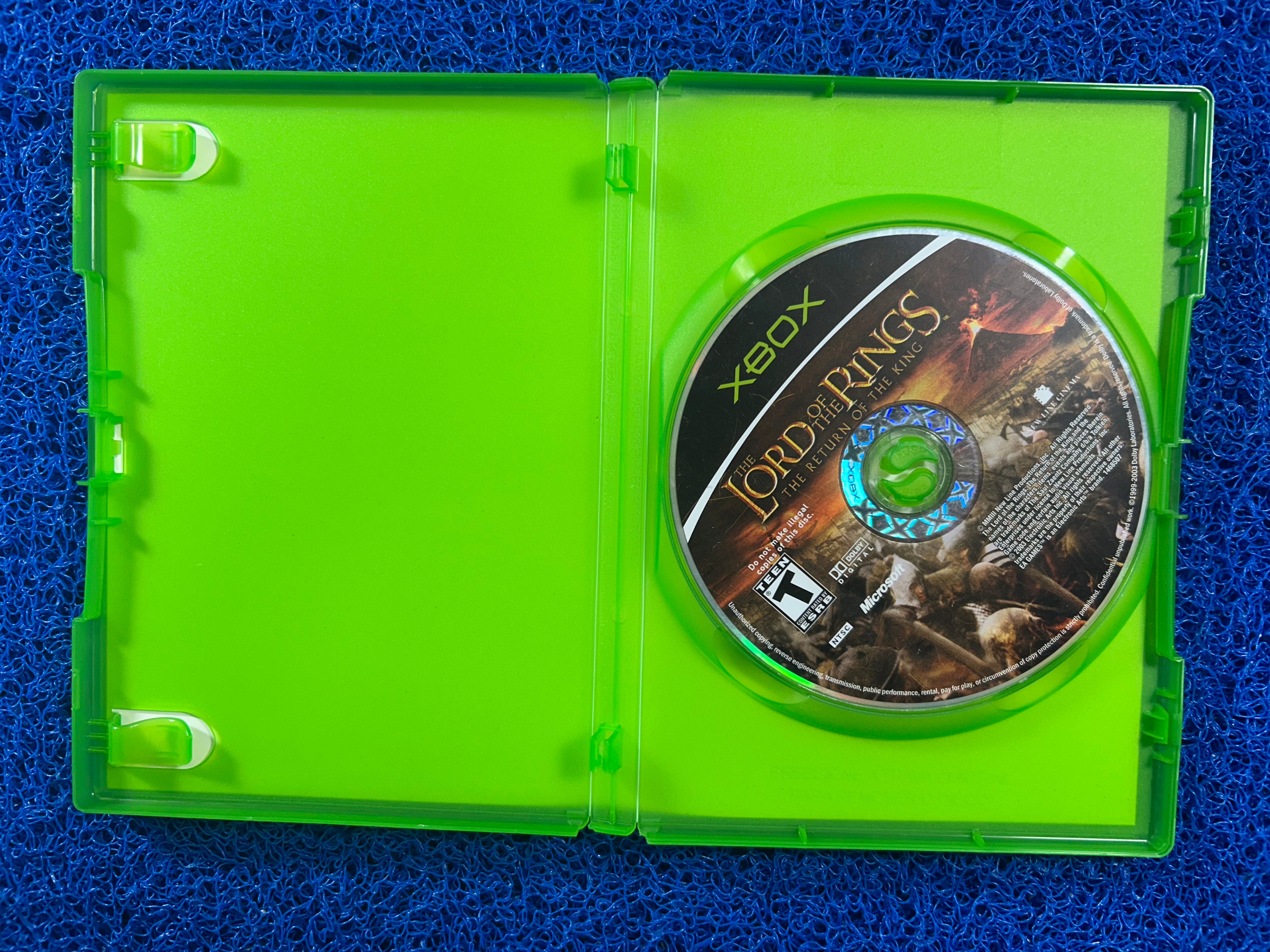XBOX# The lord of the rings the returns of the king (A)