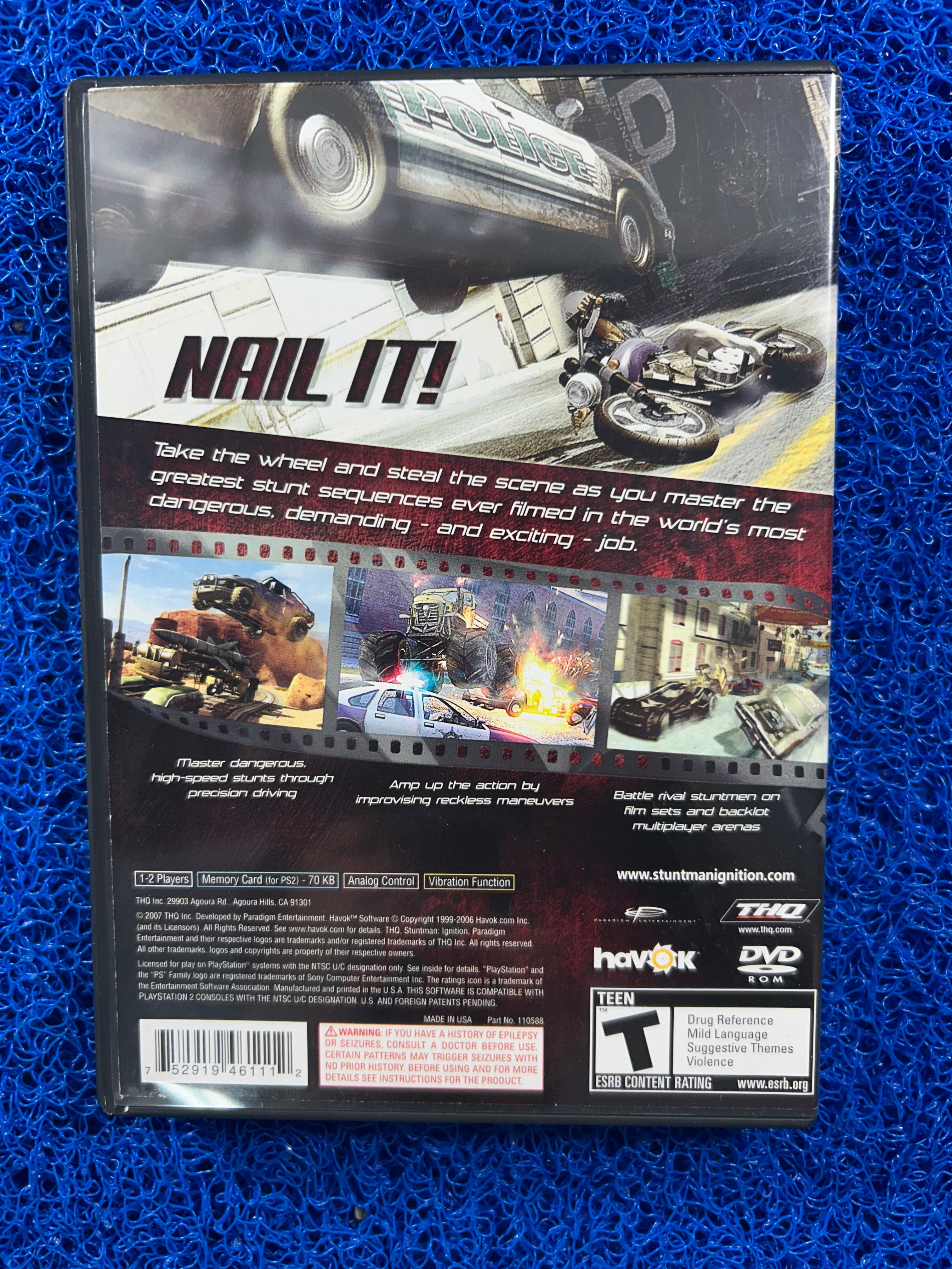 PS2 Stuntman ignition (A)